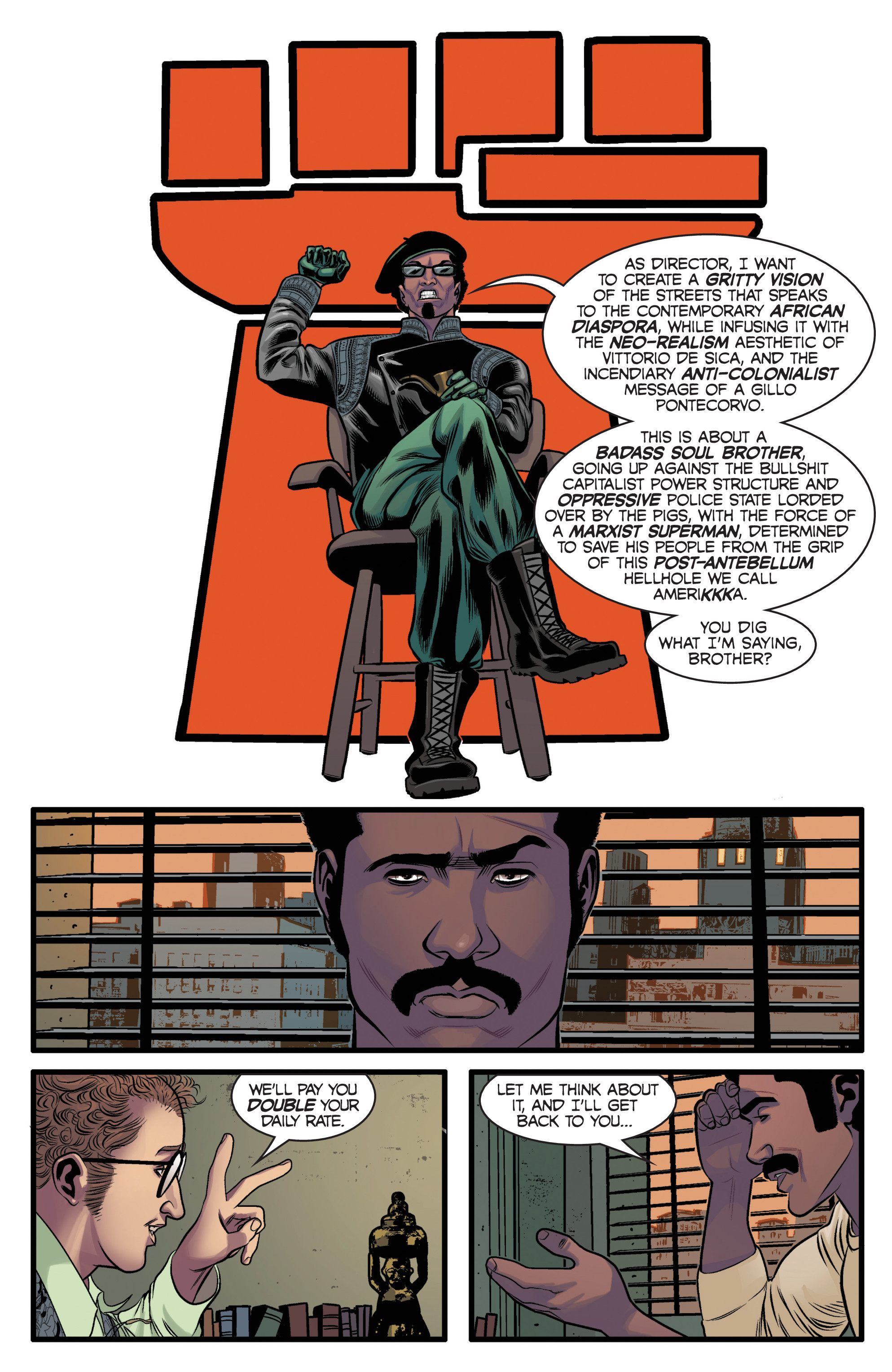 Read online Shaft: Imitation of Life comic -  Issue #2 - 9