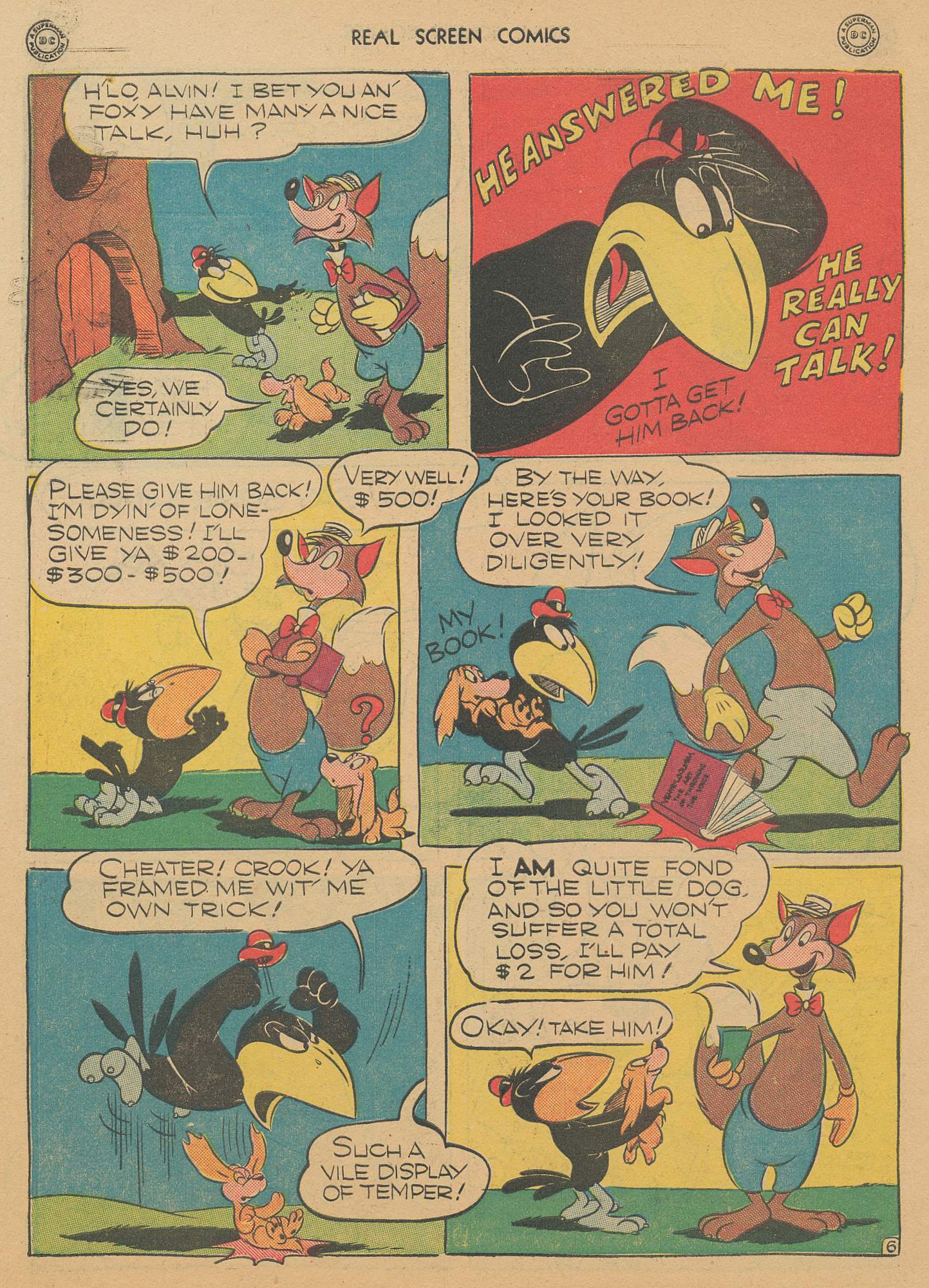 Read online Real Screen Comics comic -  Issue #5 - 9