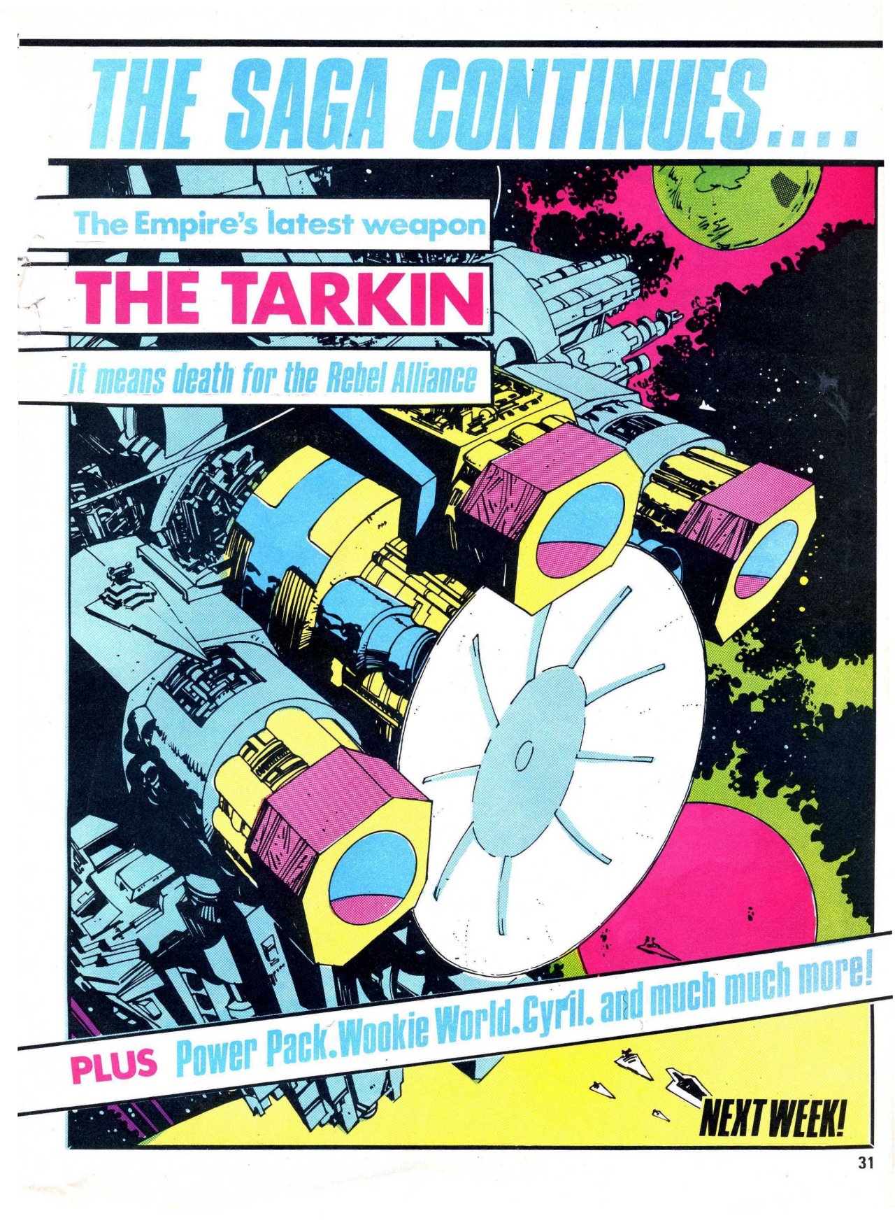 Read online Return of the Jedi comic -  Issue #82 - 31