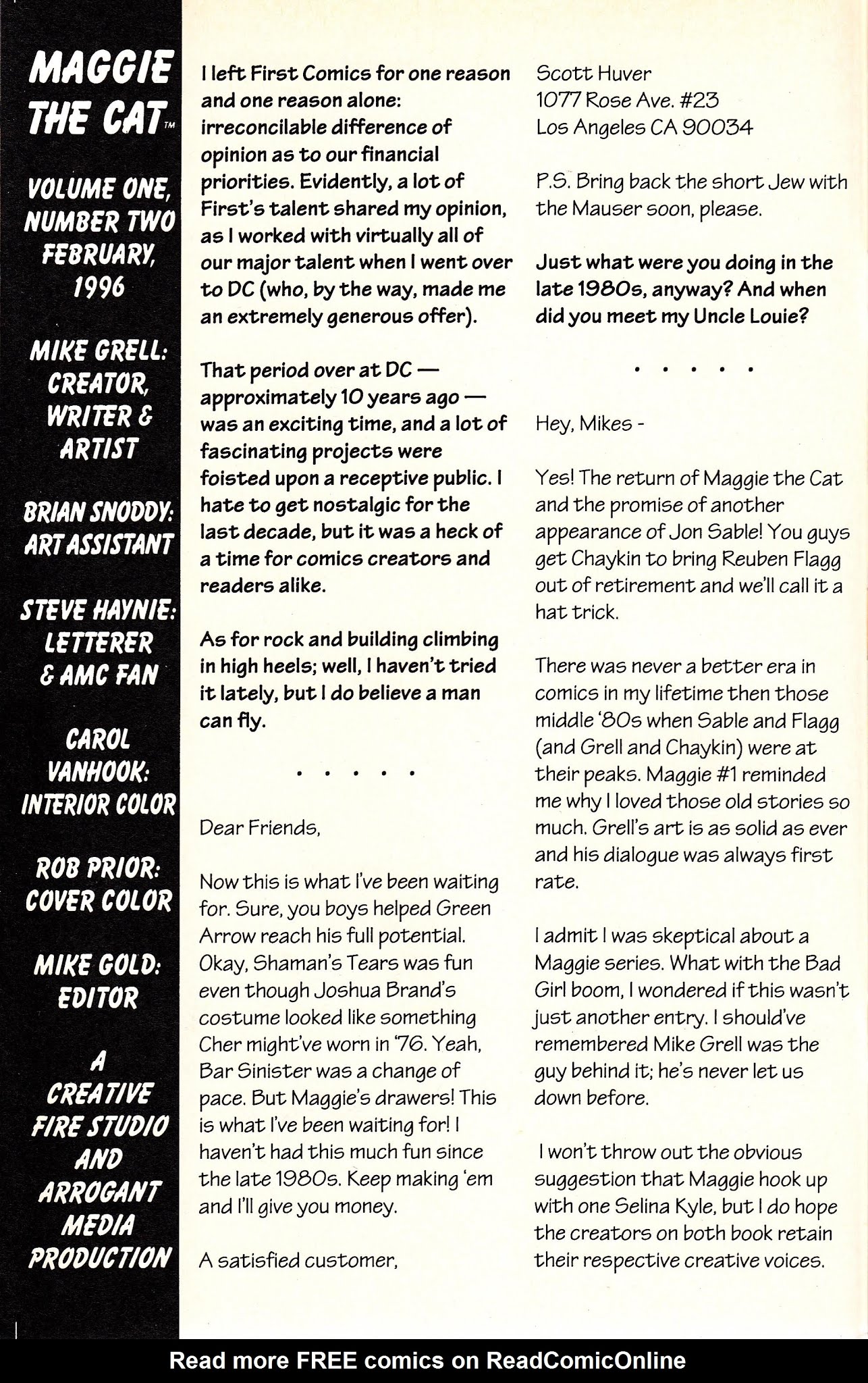 Read online Maggie the Cat comic -  Issue #2 - 28