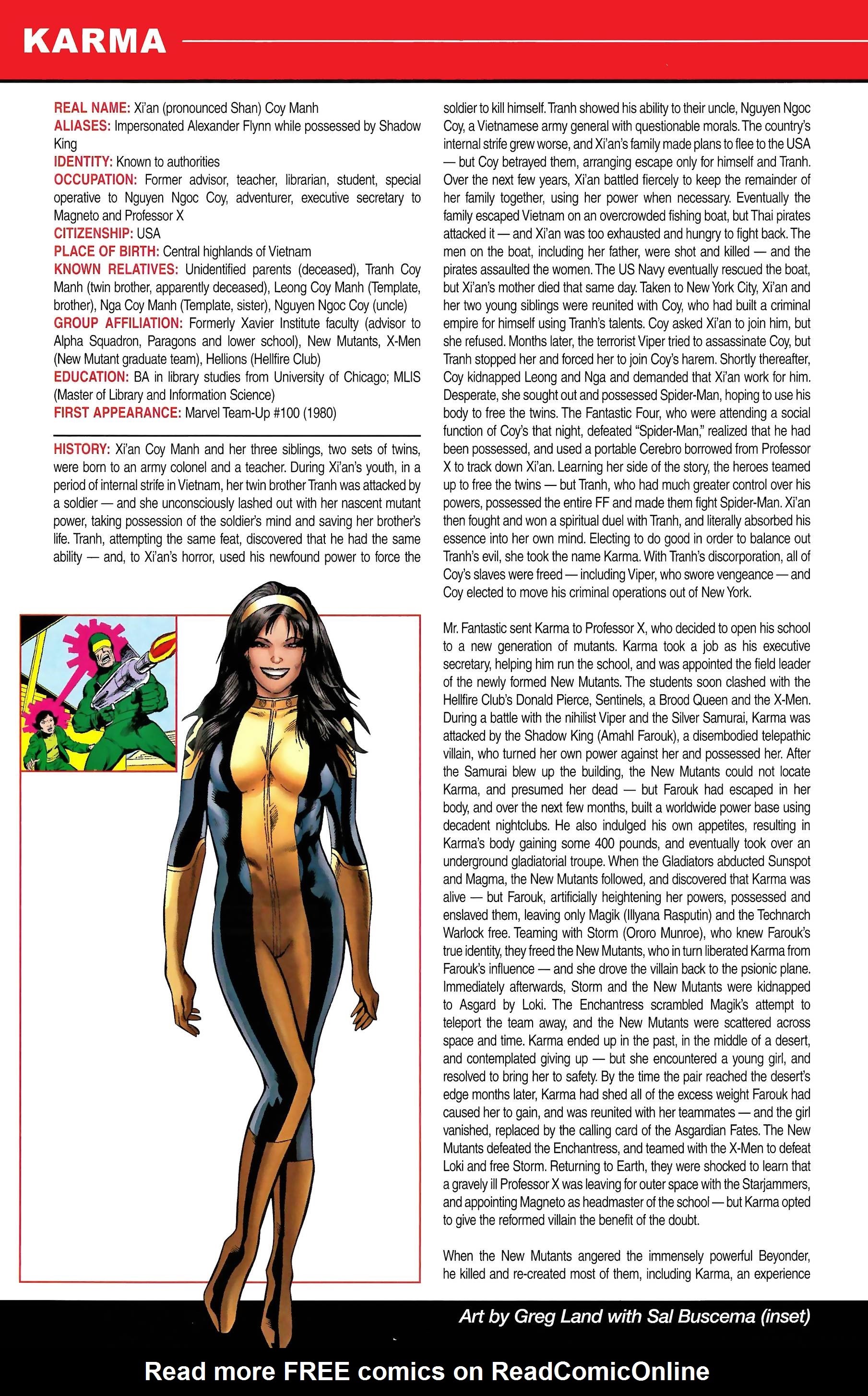 Read online Official Handbook of the Marvel Universe A to Z comic -  Issue # TPB 6 (Part 1) - 62