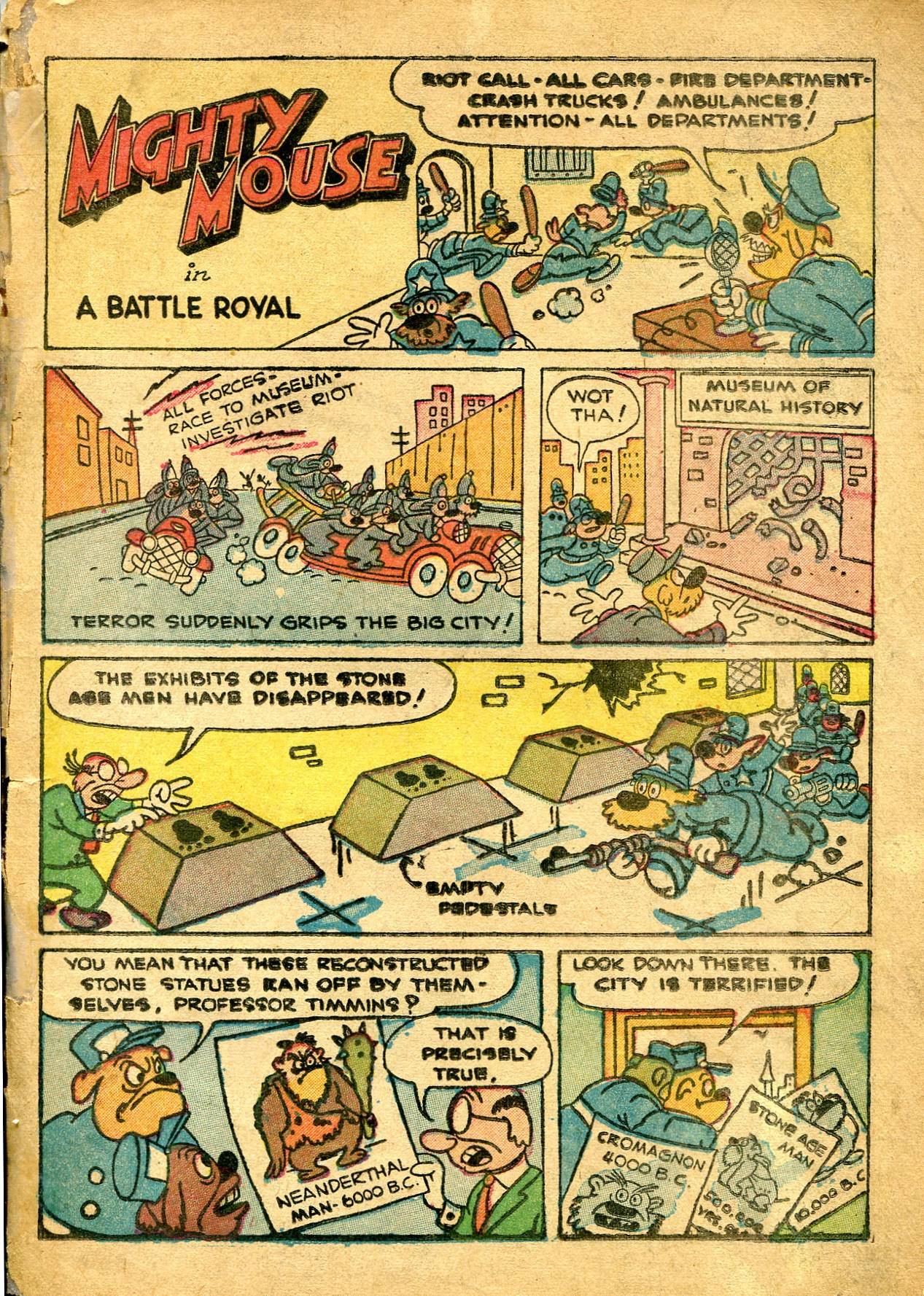 Read online Paul Terry's Mighty Mouse Comics comic -  Issue #28 - 3