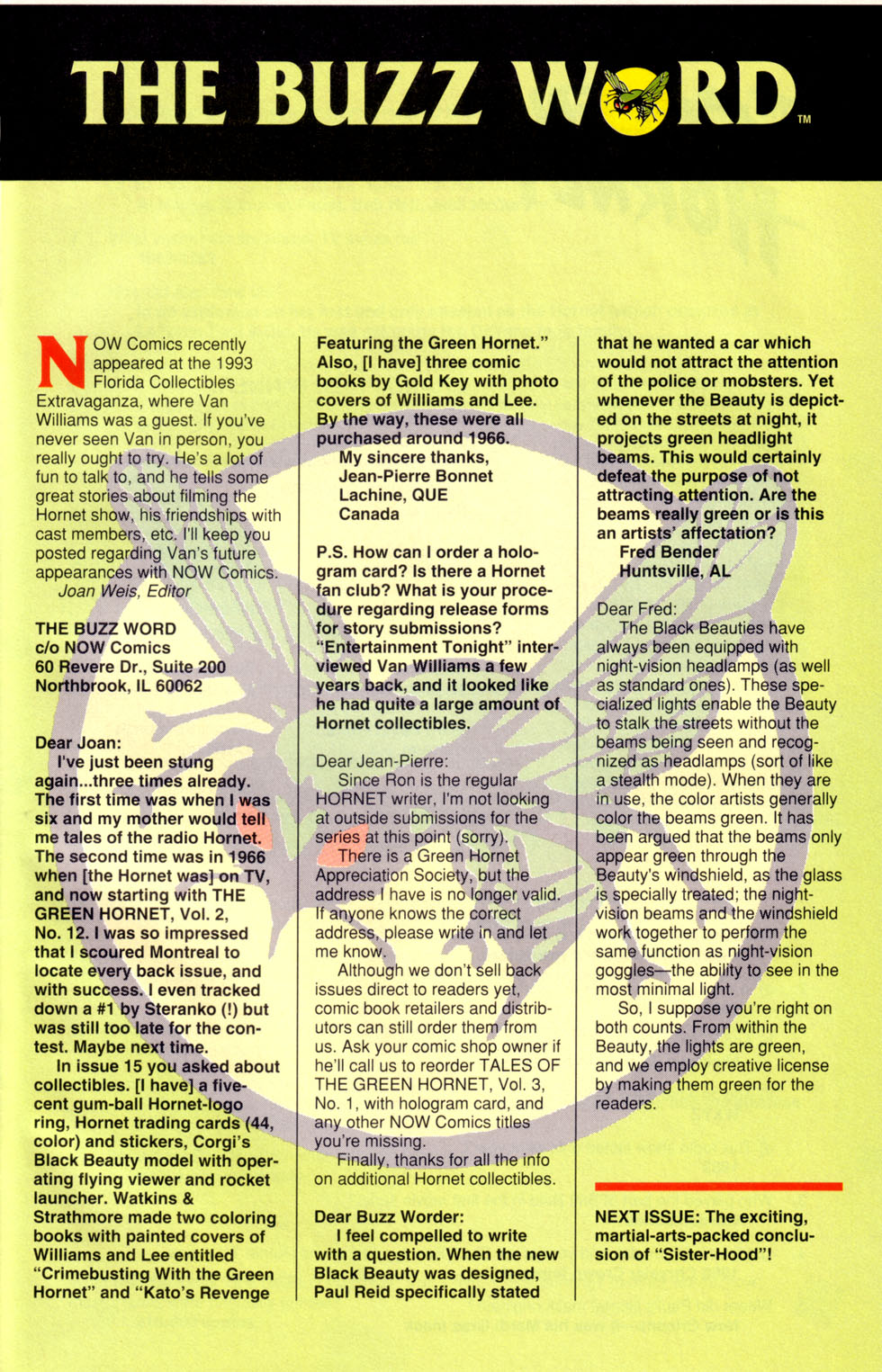 Read online The Green Hornet (1991) comic -  Issue #18 - 22