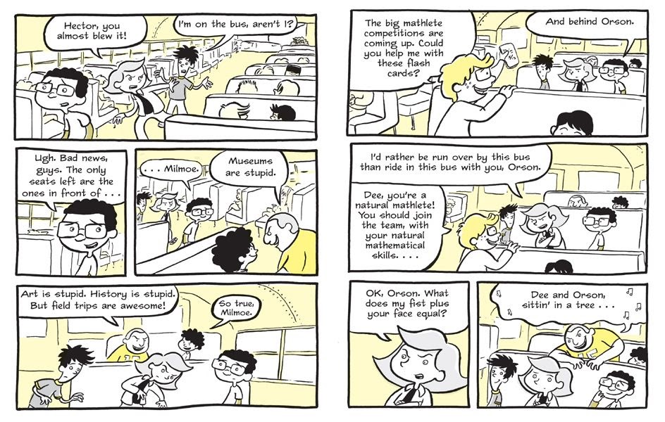 Read online Lunch Lady and the Field Trip Fiasco comic -  Issue # Full - 9