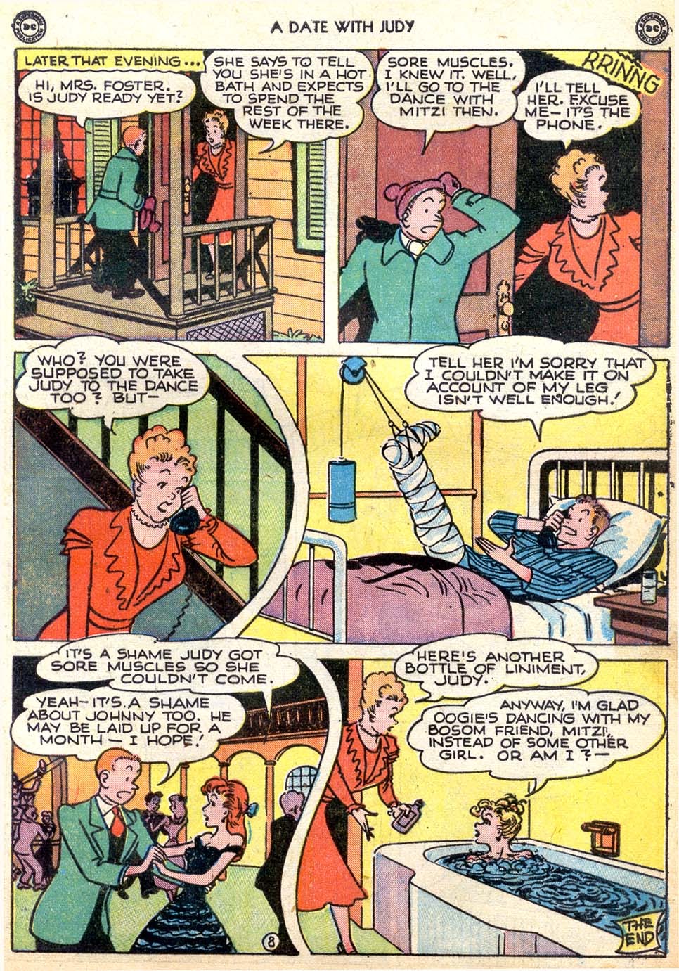 Read online A Date with Judy comic -  Issue #3 - 49