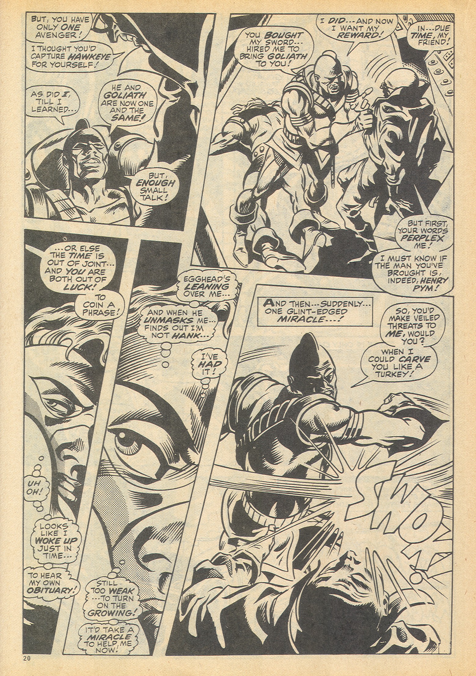 Read online The Avengers (1973) comic -  Issue #97 - 20