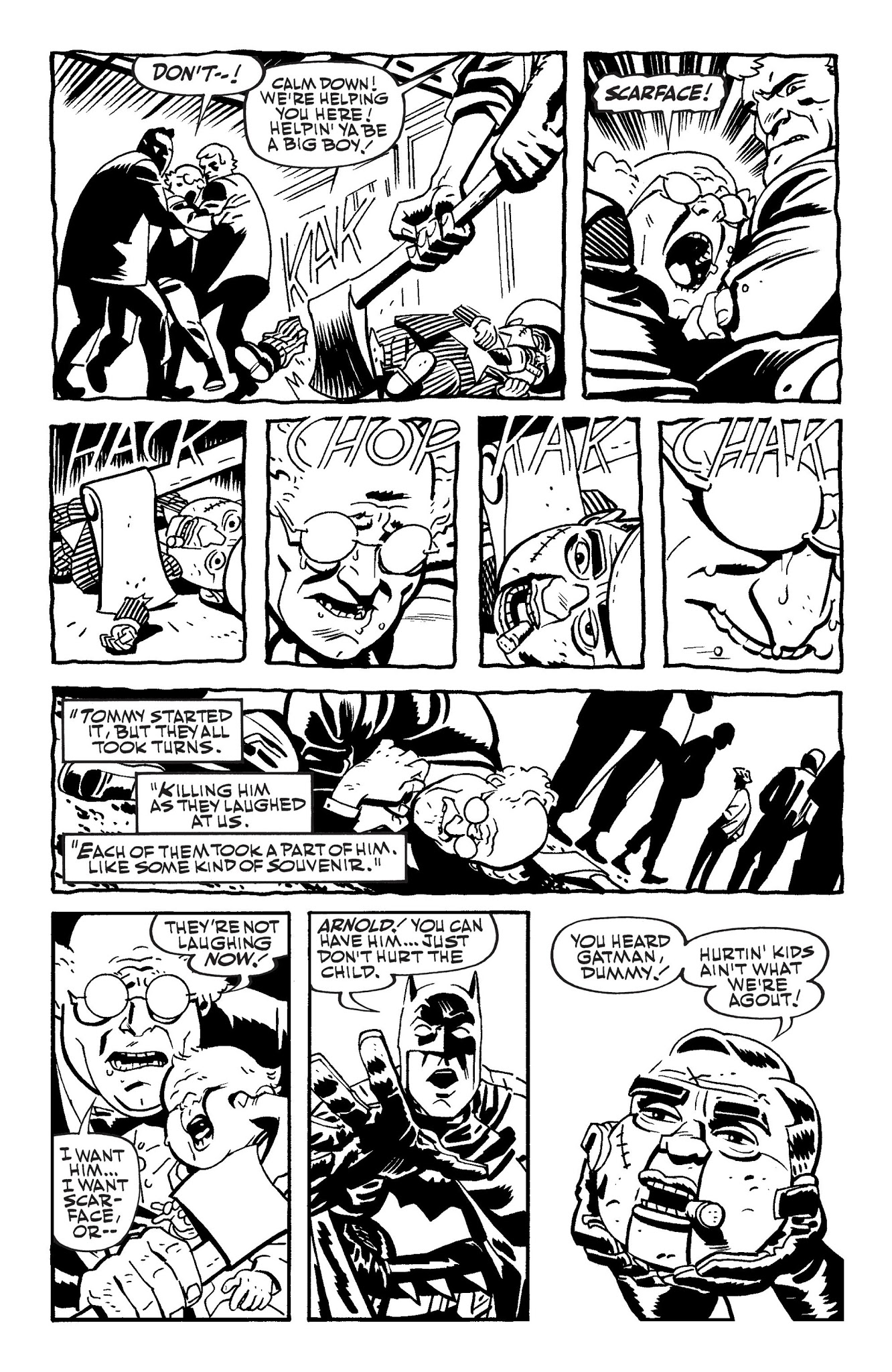 Read online Batman Black and White (2013) comic -  Issue #1 - 45