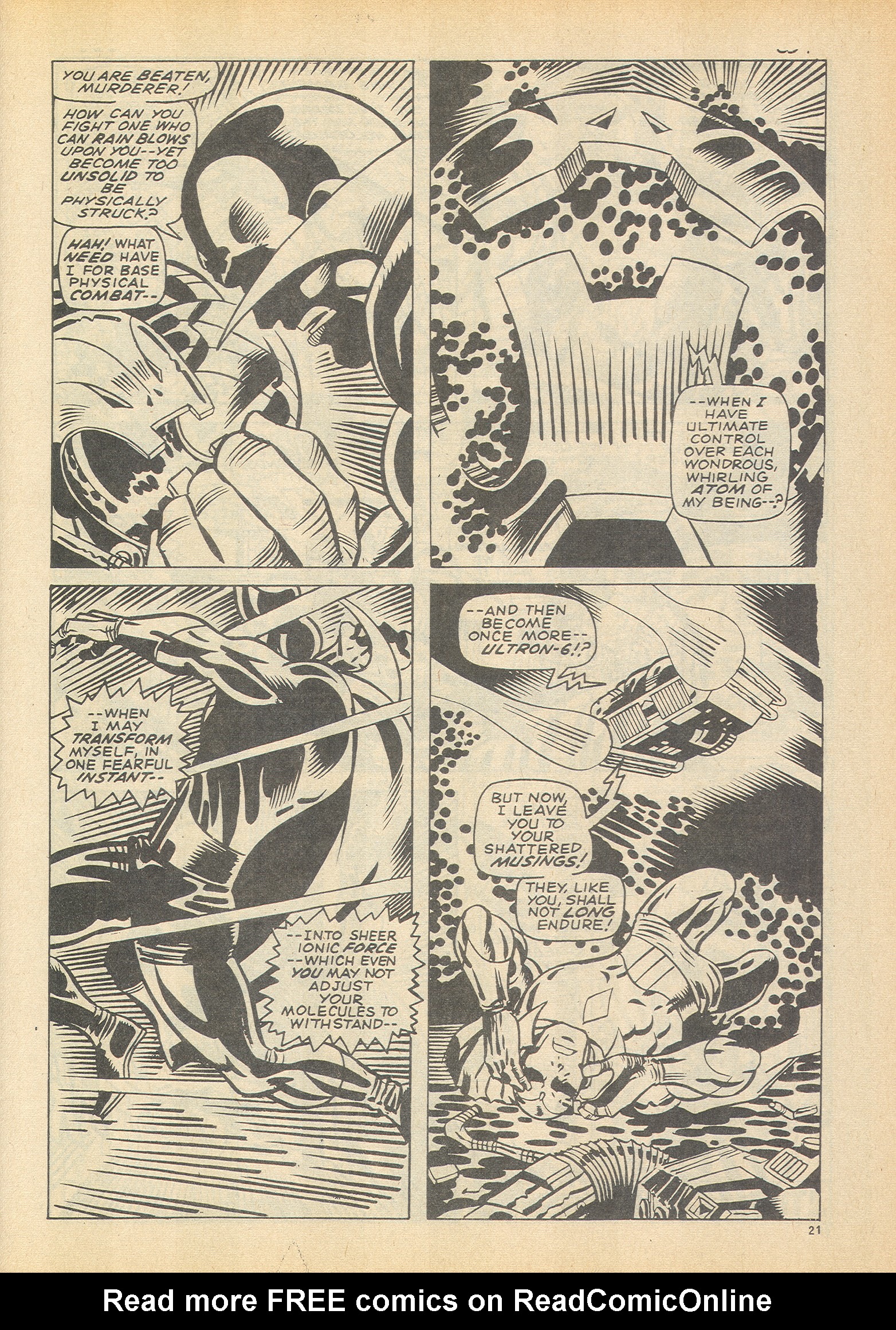 Read online The Avengers (1973) comic -  Issue #101 - 21