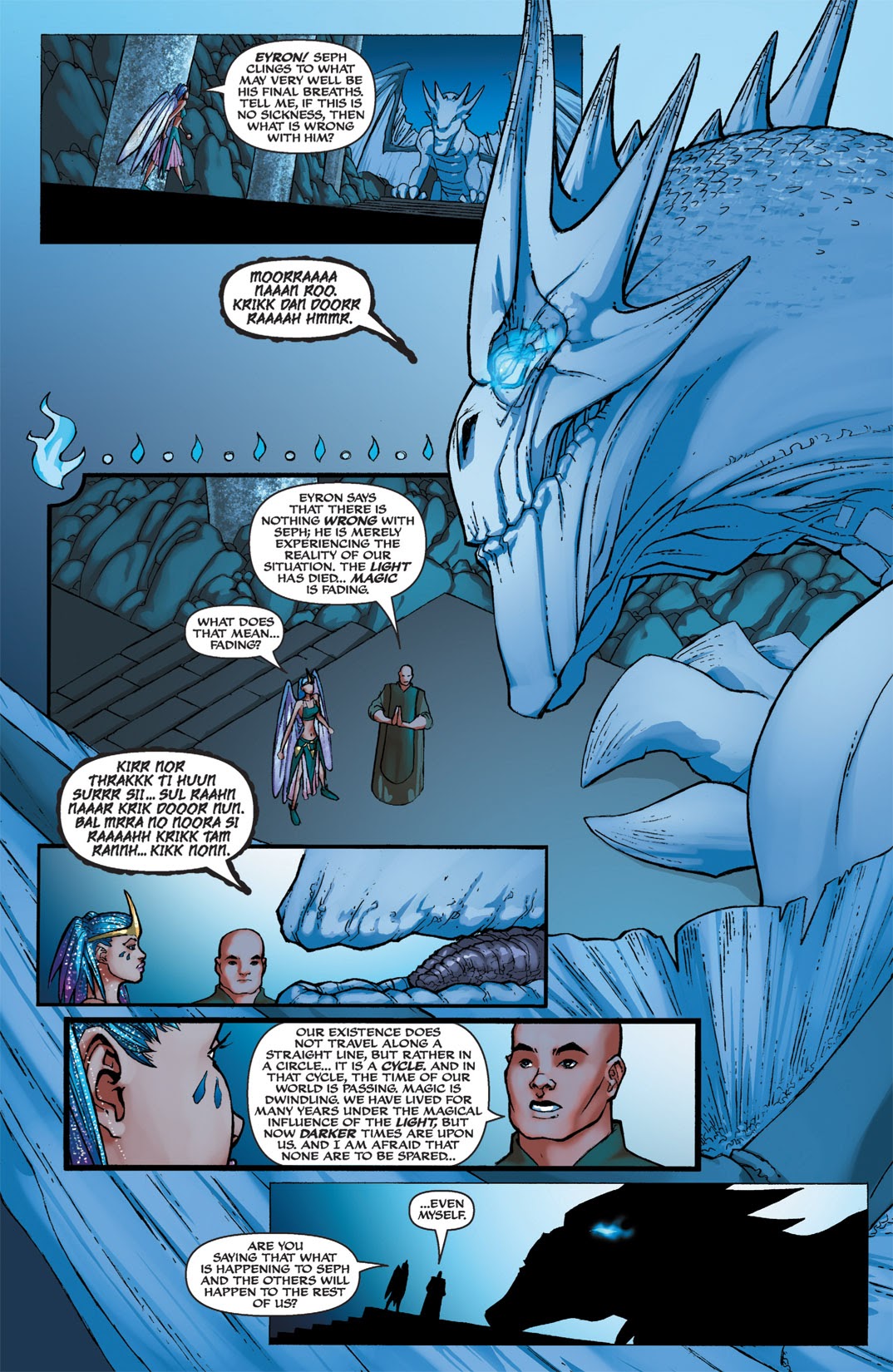 Read online Michael Turner's Soulfire: Shadow Magic comic -  Issue #3 - 19