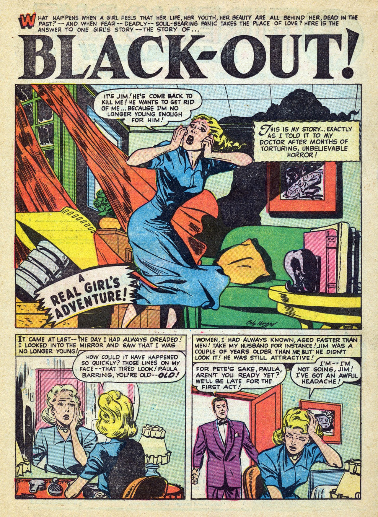 Read online Girl Comics (1949) comic -  Issue #9 - 18