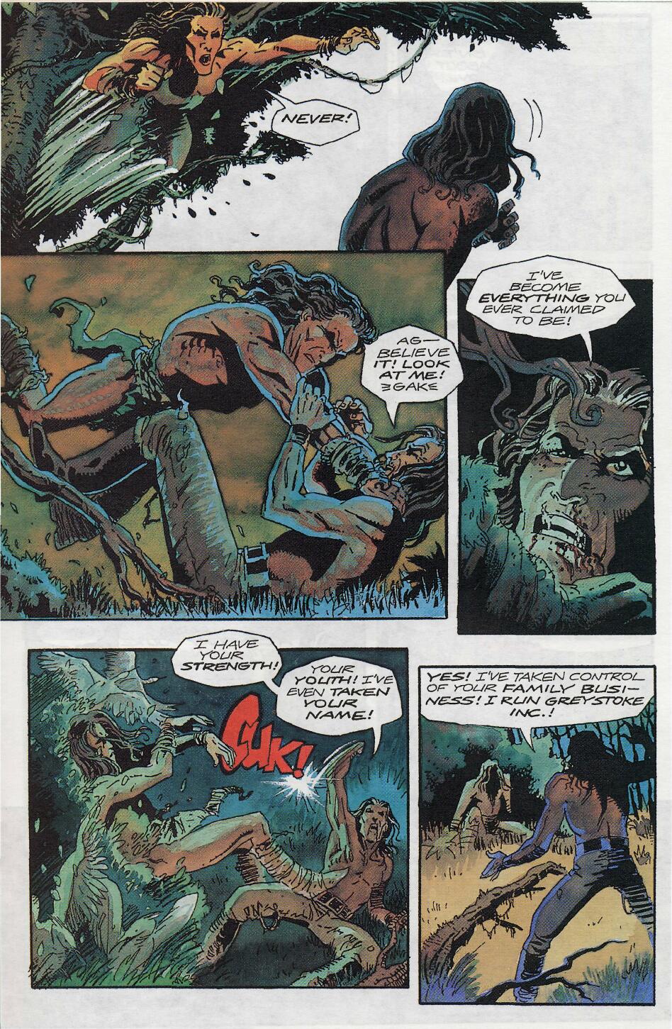 Read online Tarzan the Warrior comic -  Issue #5 - 19