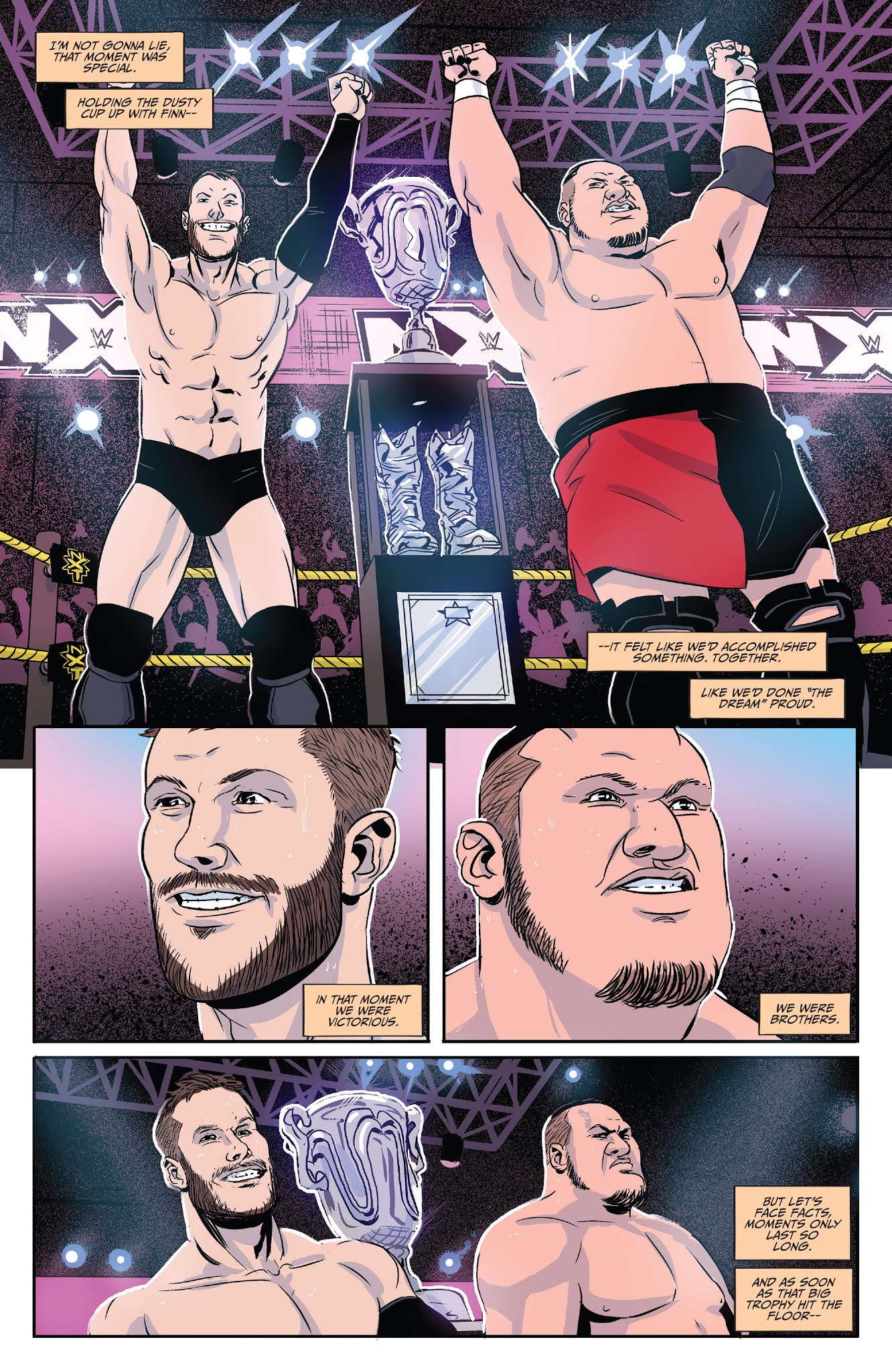 Read online WWE: NXT Takeover - Proving Ground comic -  Issue # Full - 19
