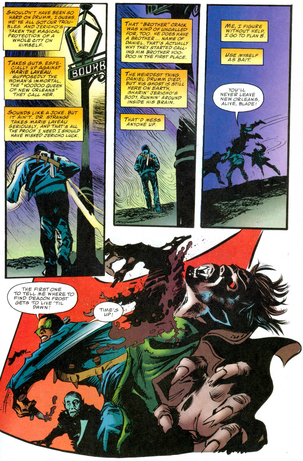 Read online Blade: Crescent City Blues comic -  Issue # Full - 13