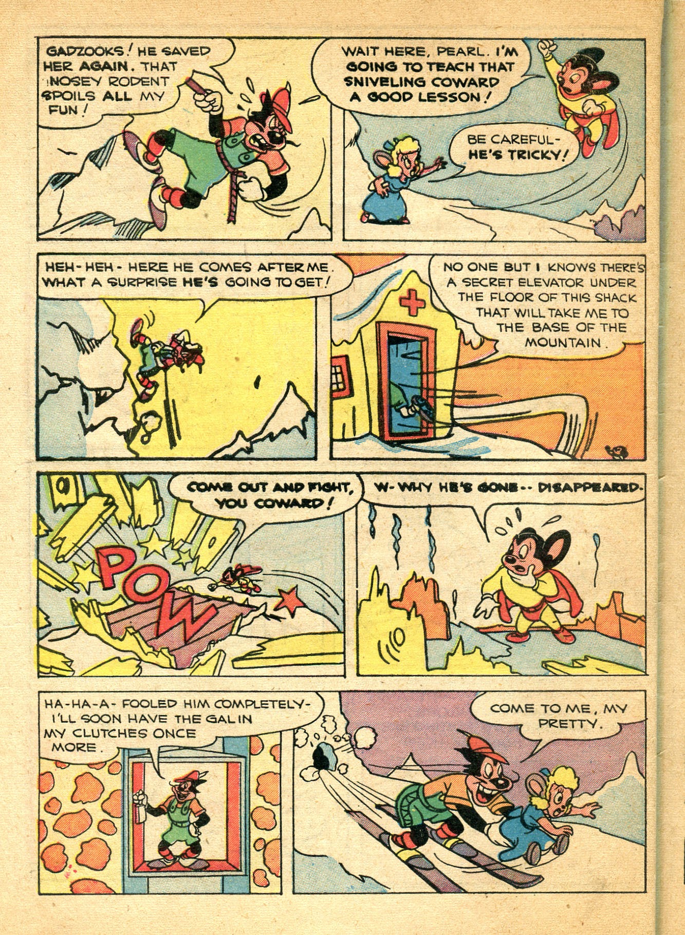 Read online Paul Terry's Mighty Mouse Comics comic -  Issue #23 - 44