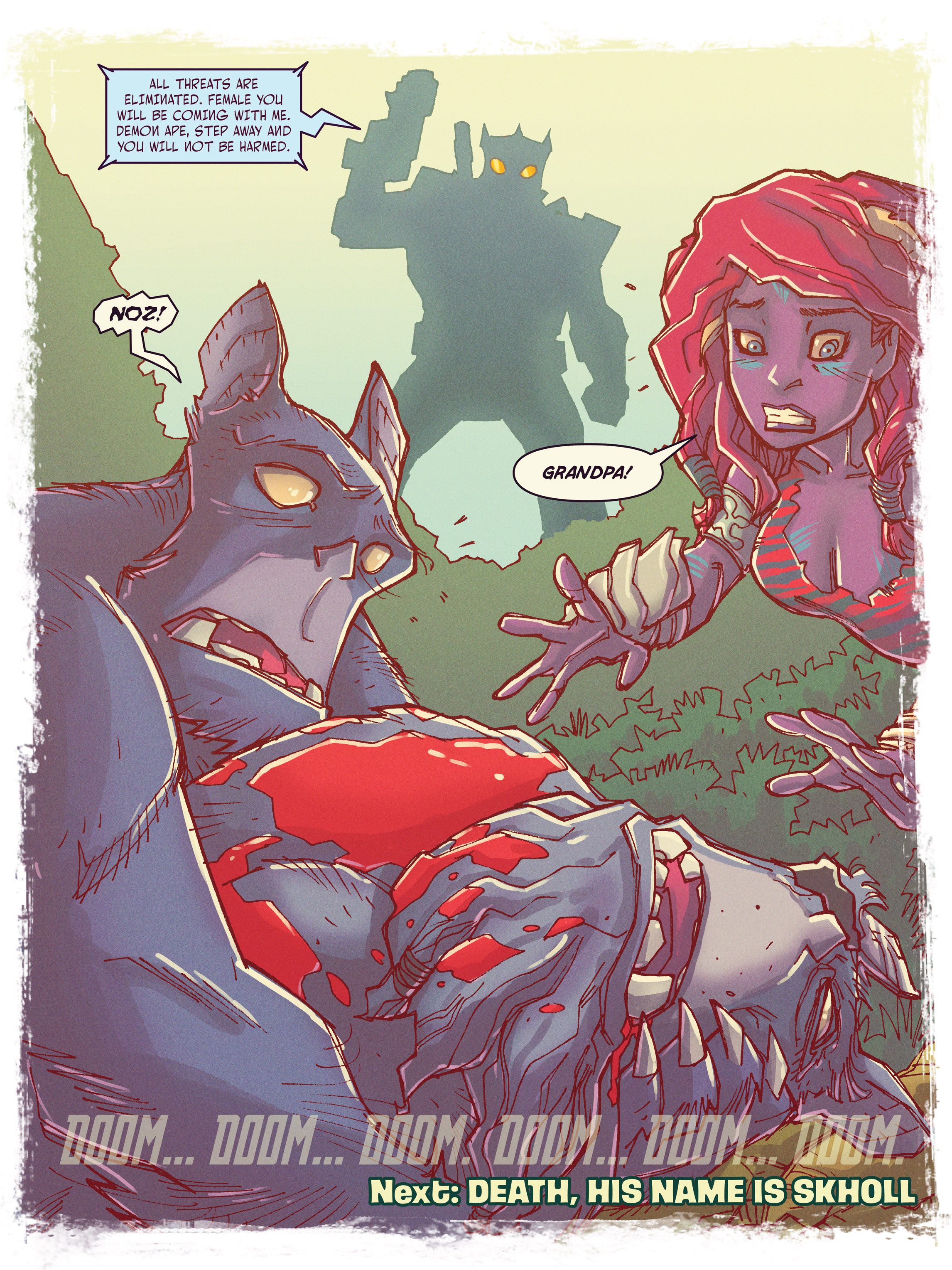 Read online Kyrra: Alien Jungle Girl comic -  Issue #5 - 12