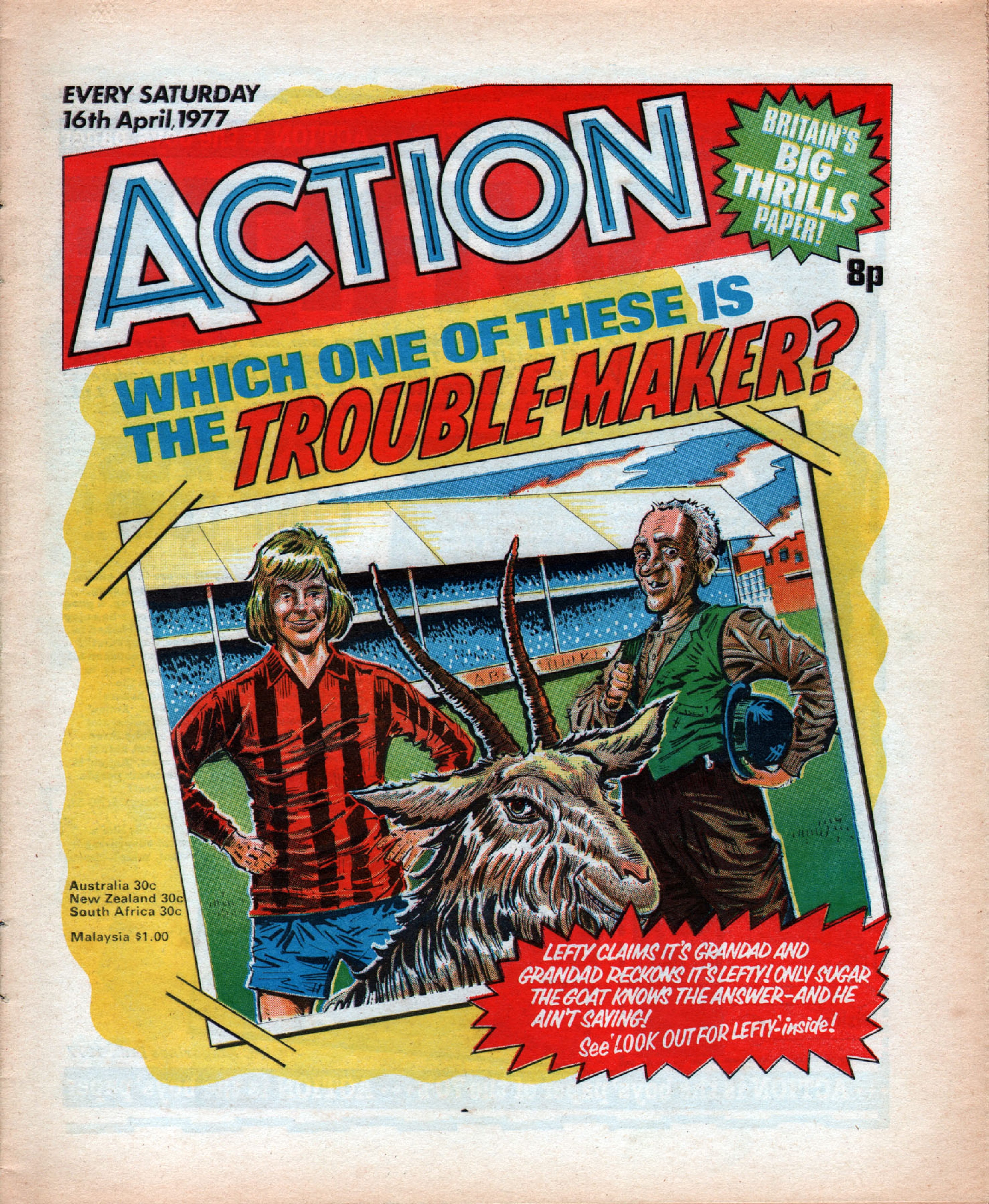 Read online Action (1976) comic -  Issue #57 - 1