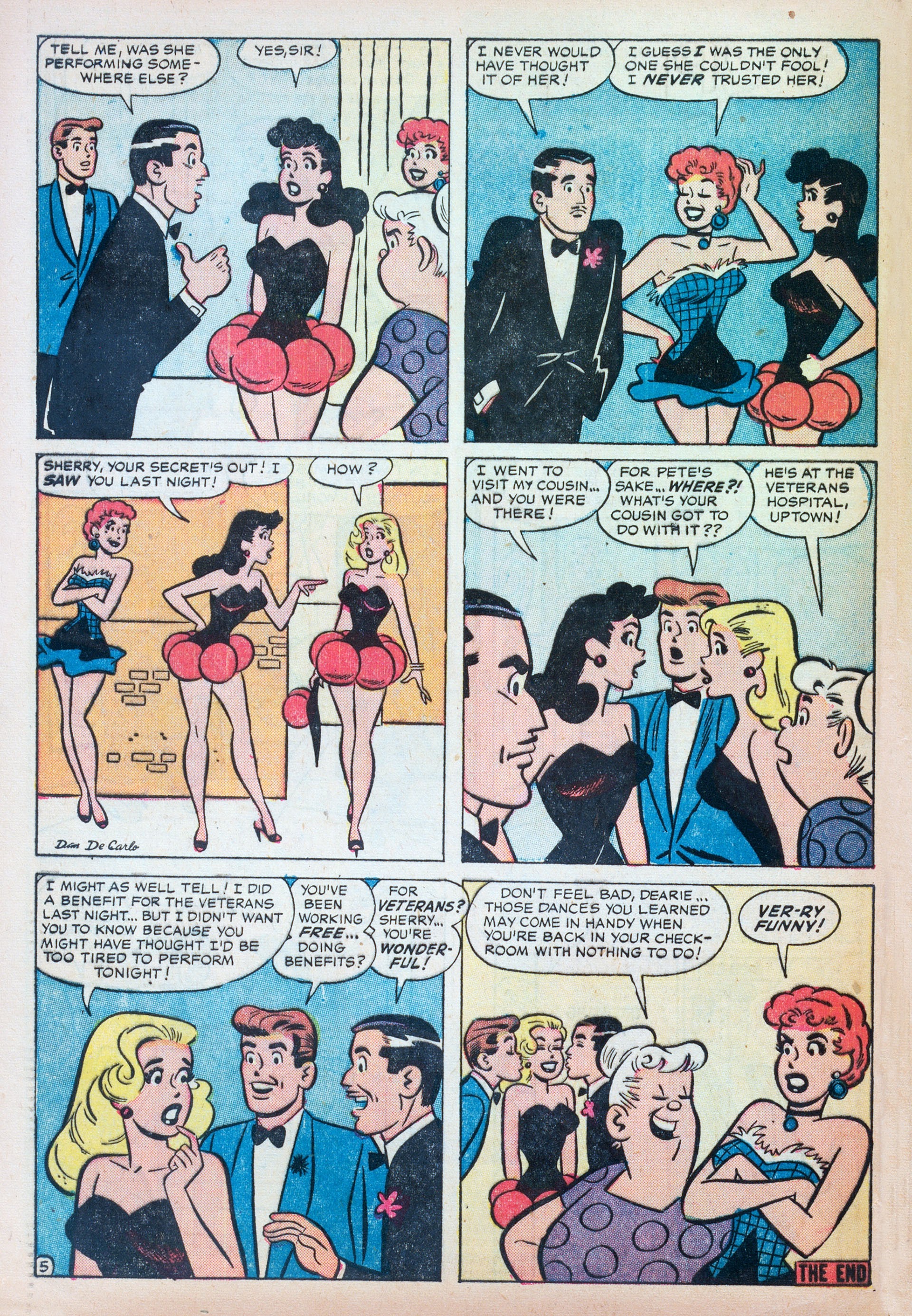 Read online Sherry the Showgirl (1956) comic -  Issue #3 - 32