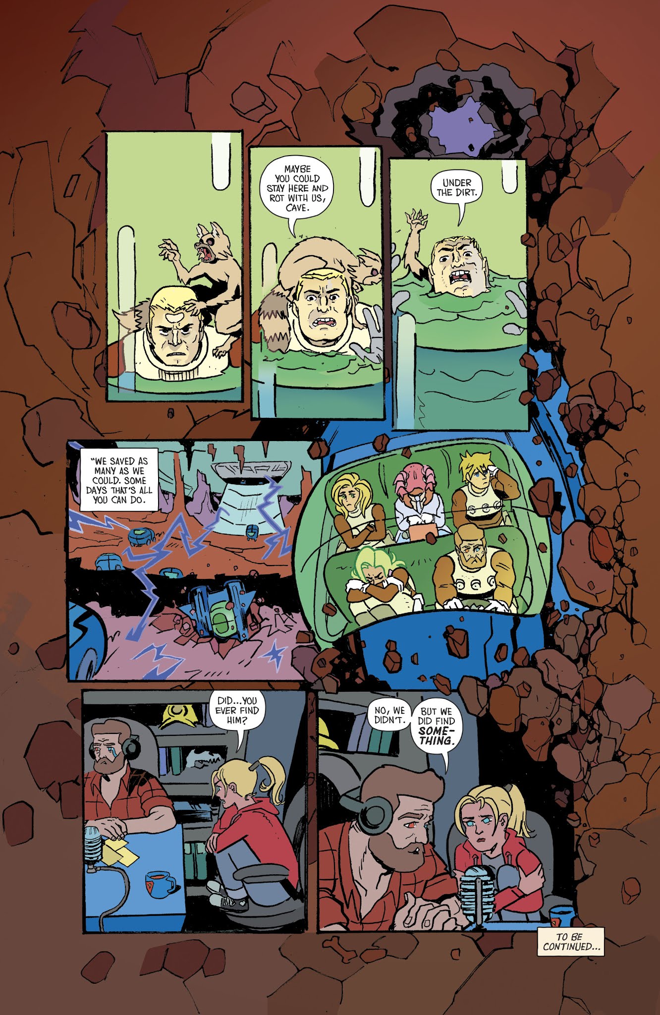 Read online Cave Carson Has An Intersteller Eye comic -  Issue #3 - 27