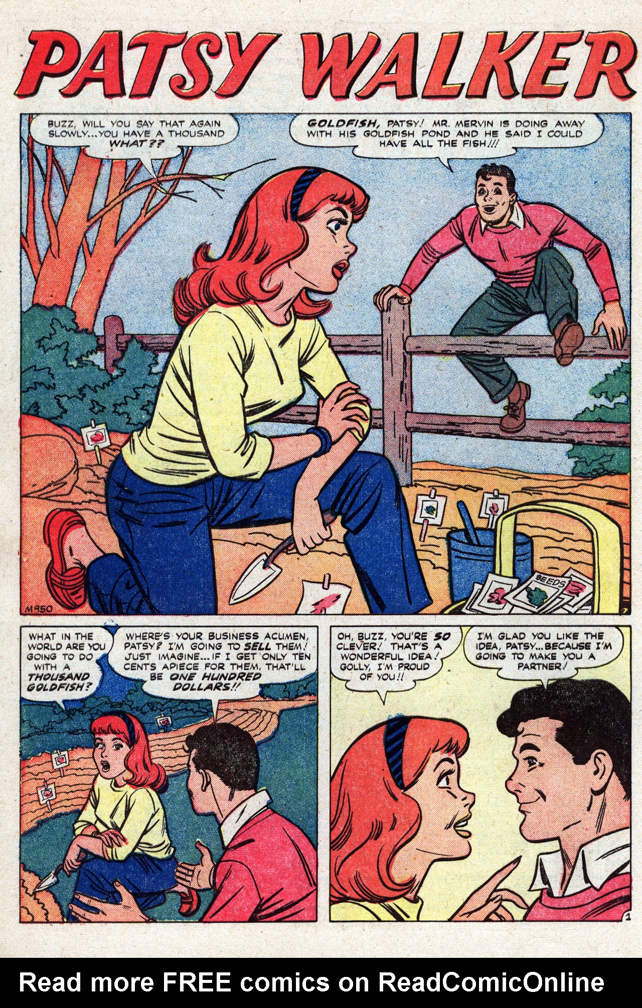 Read online Patsy Walker comic -  Issue #72 - 10