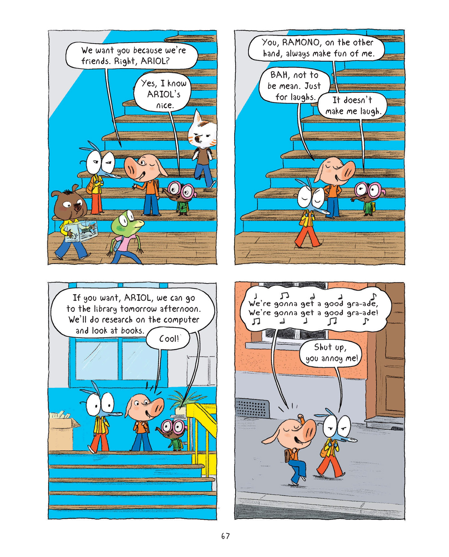 Read online Ariol comic -  Issue # TPB 5 - 69