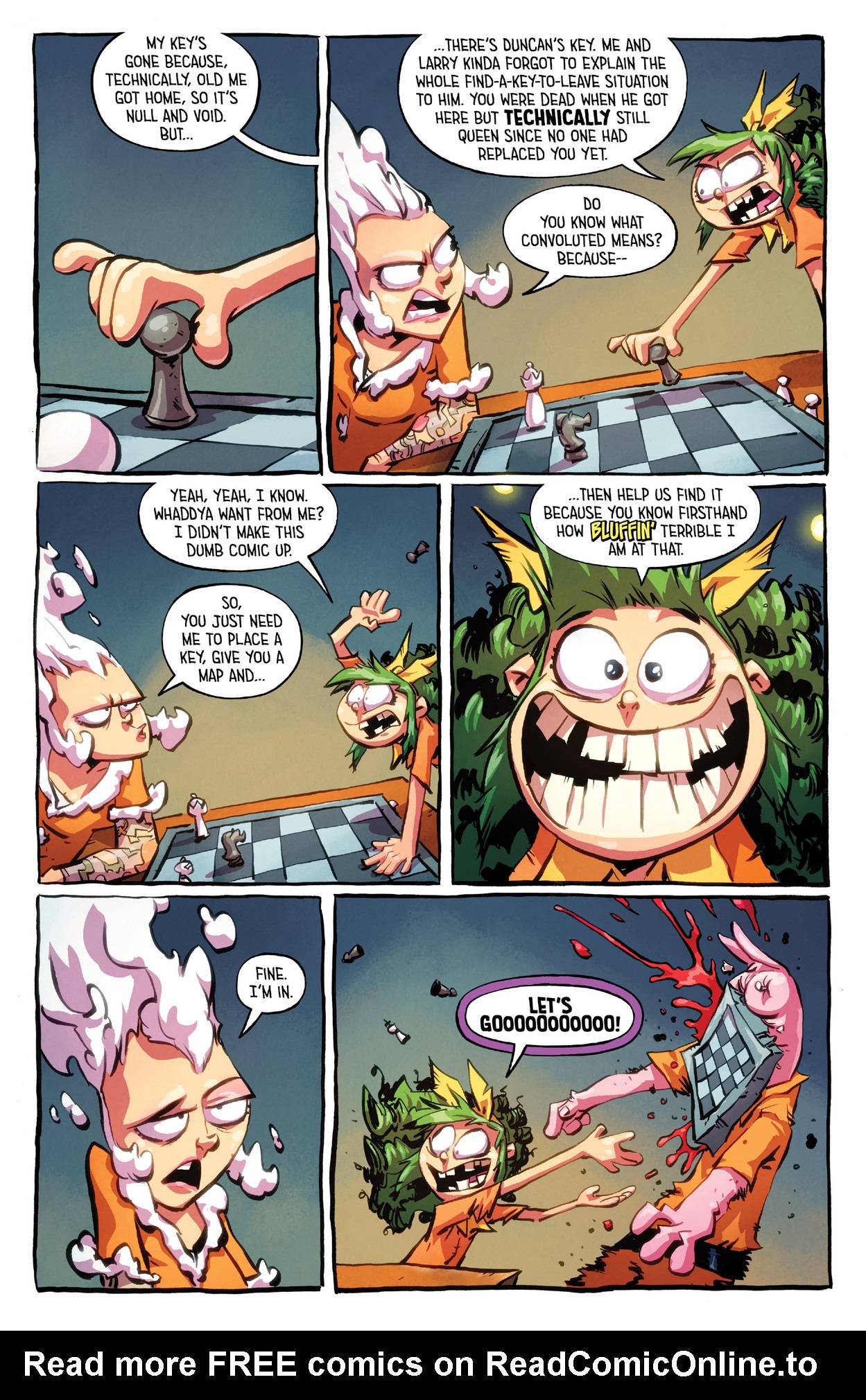 Read online I Hate Fairyland (2022) comic -  Issue #10 - 16