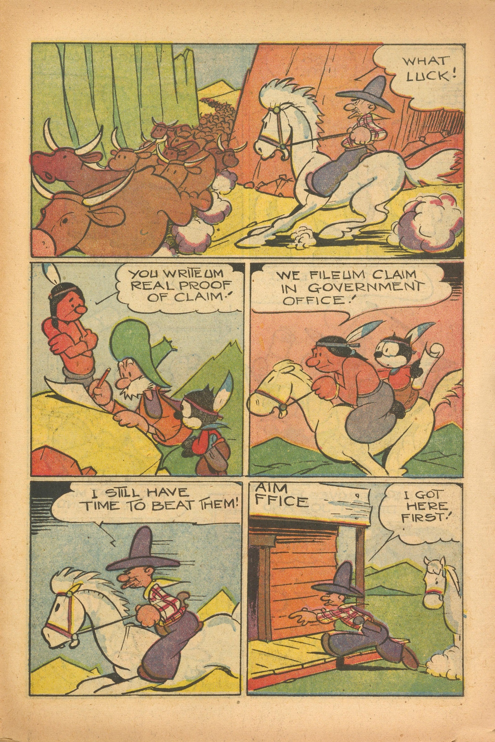 Read online Felix the Cat (1951) comic -  Issue #30 - 27