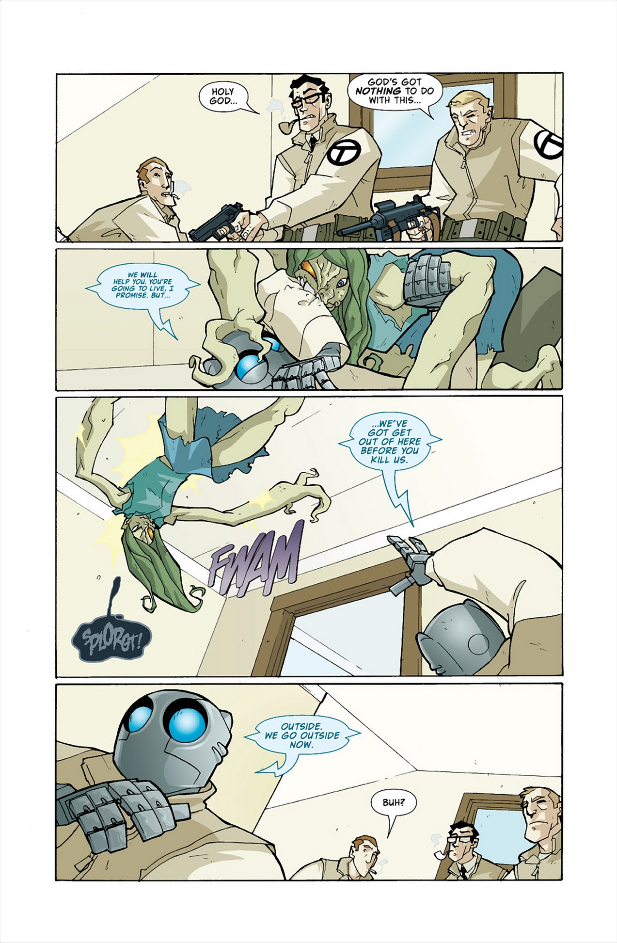 Read online Atomic Robo and the Shadow From Beyond Time comic -  Issue #3 - 16