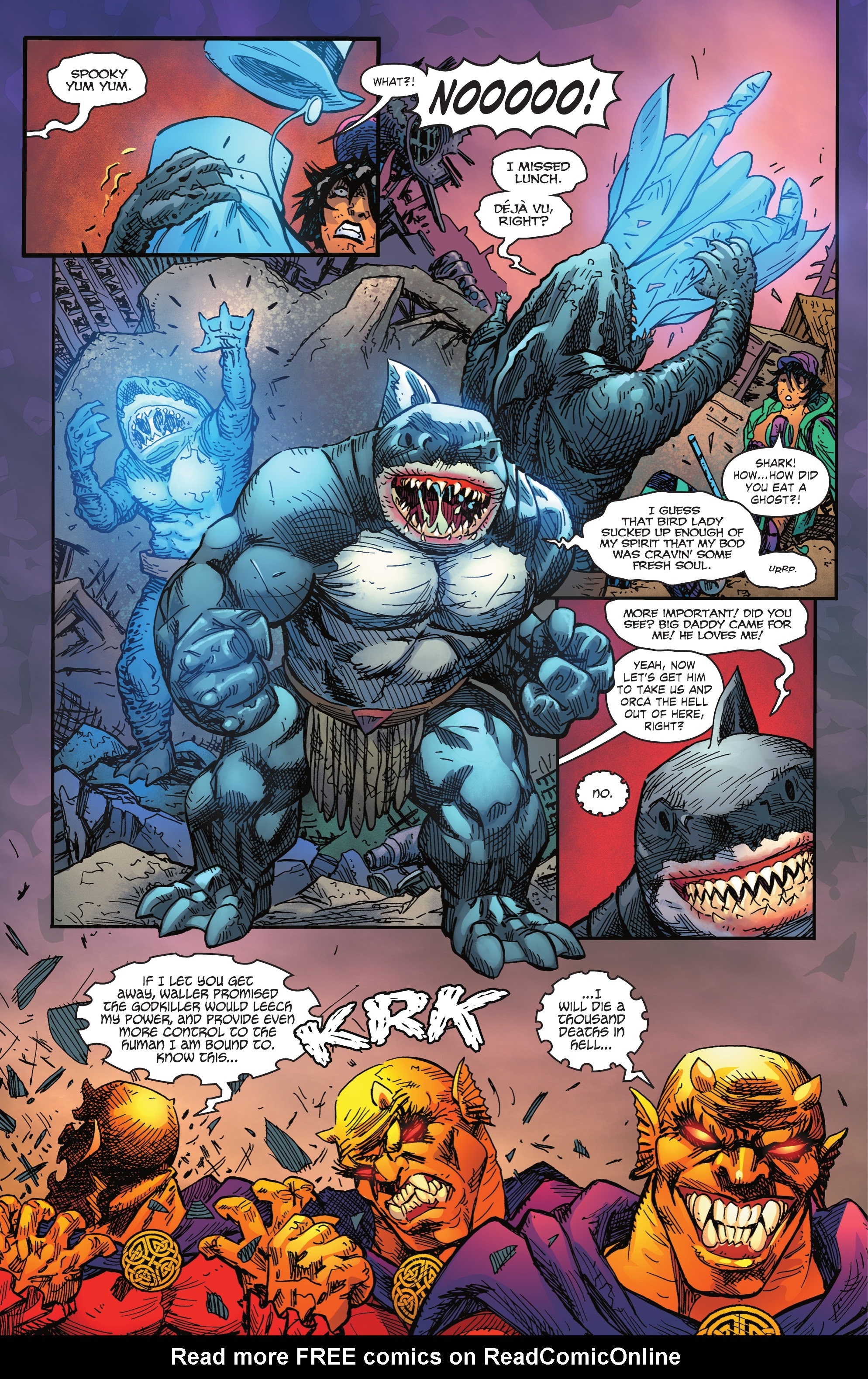 Read online Suicide Squad: King Shark comic -  Issue #8 - 8