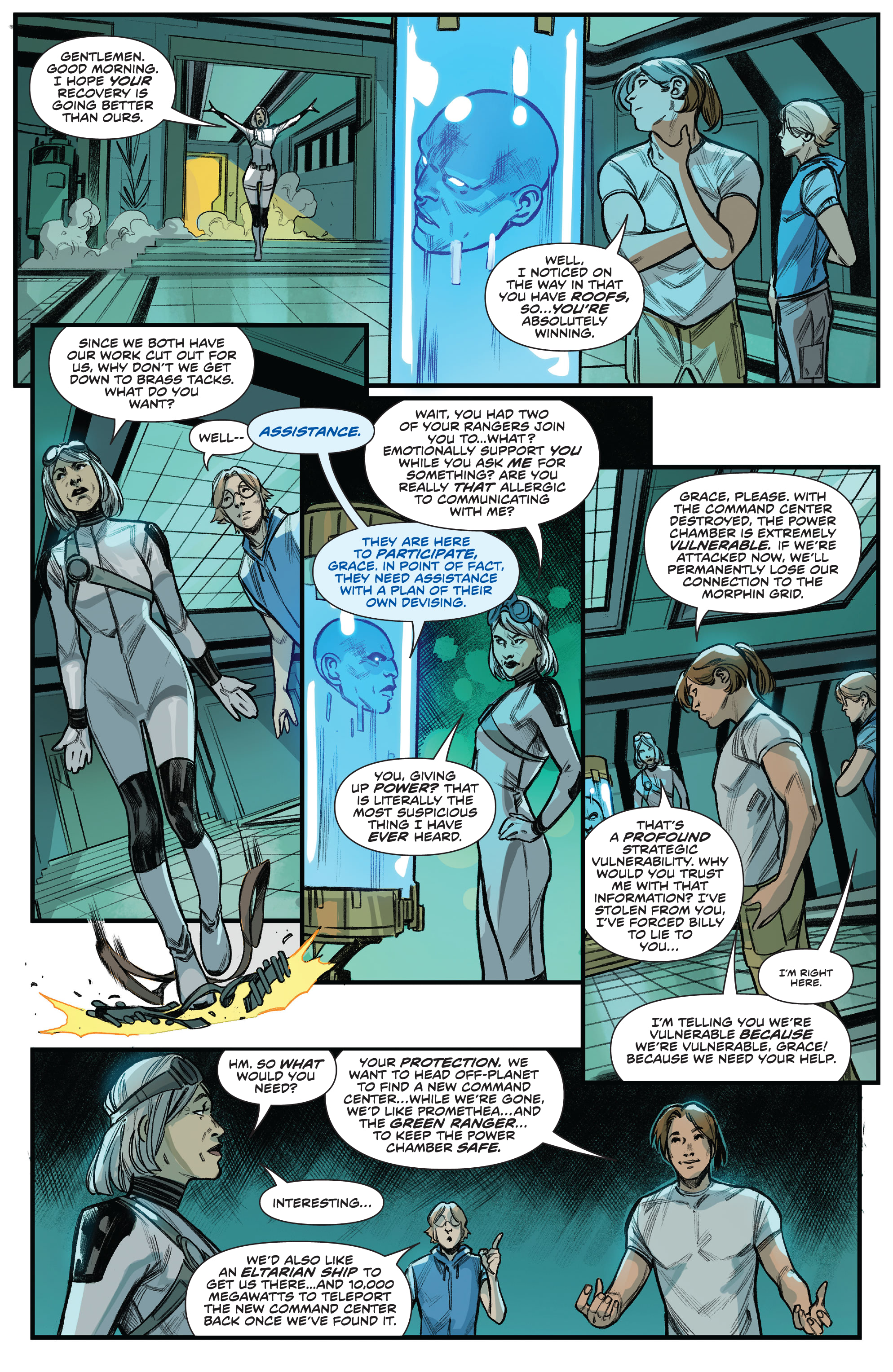 Read online Mighty Morphin comic -  Issue #17 - 12