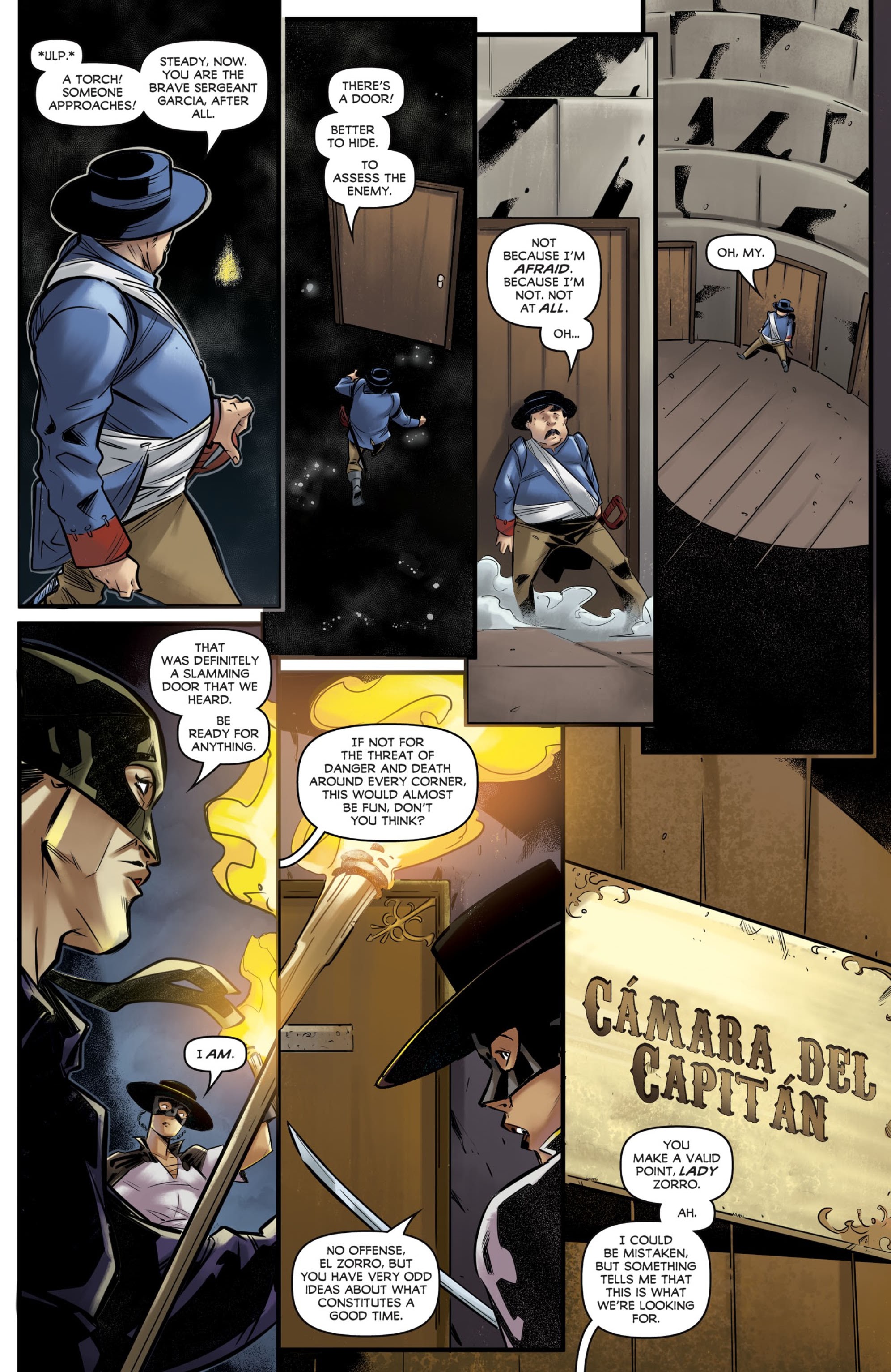 Read online Zorro: Galleon Of the Dead comic -  Issue #4 - 10