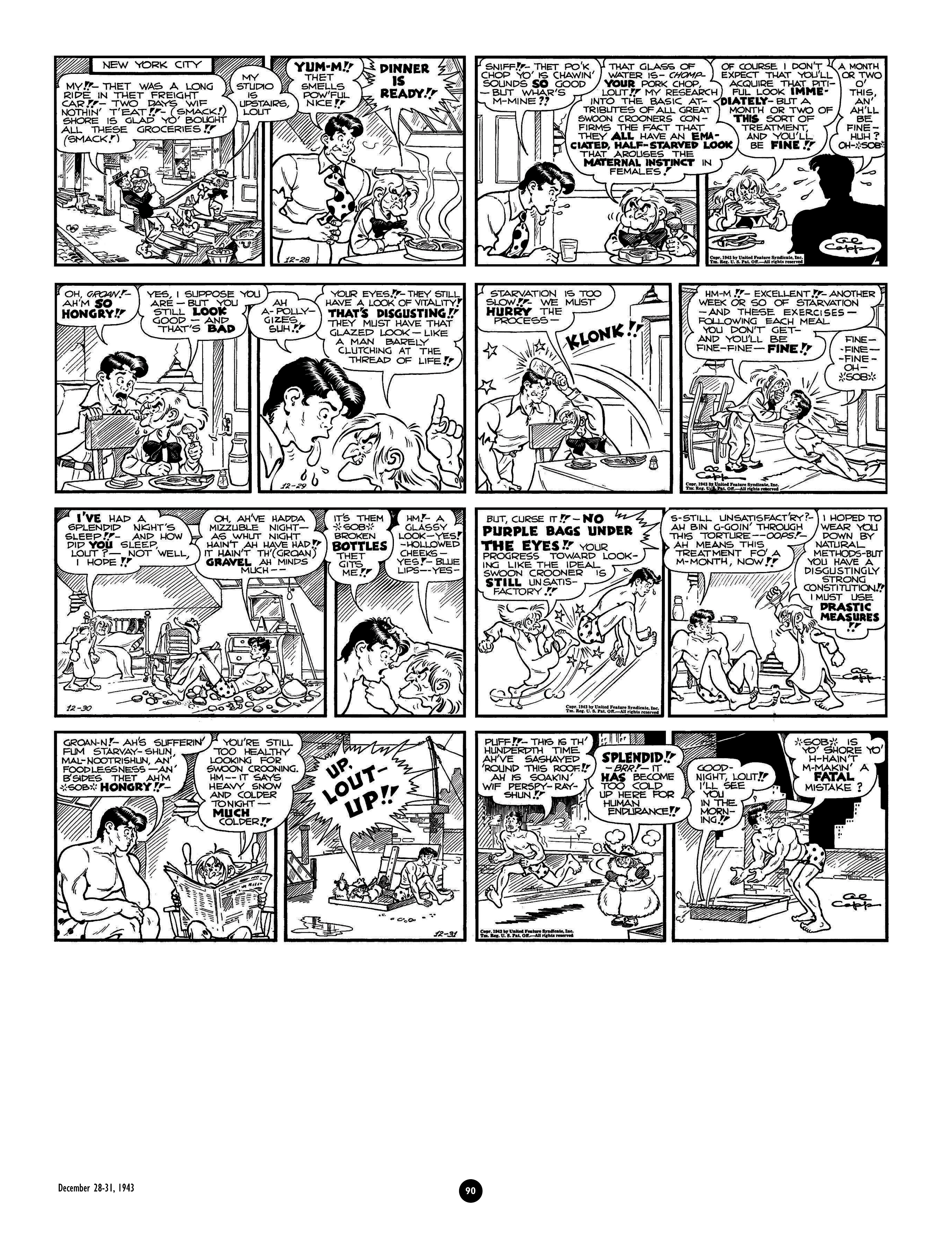 Read online Al Capp's Li'l Abner Complete Daily & Color Sunday Comics comic -  Issue # TPB 5 (Part 1) - 91