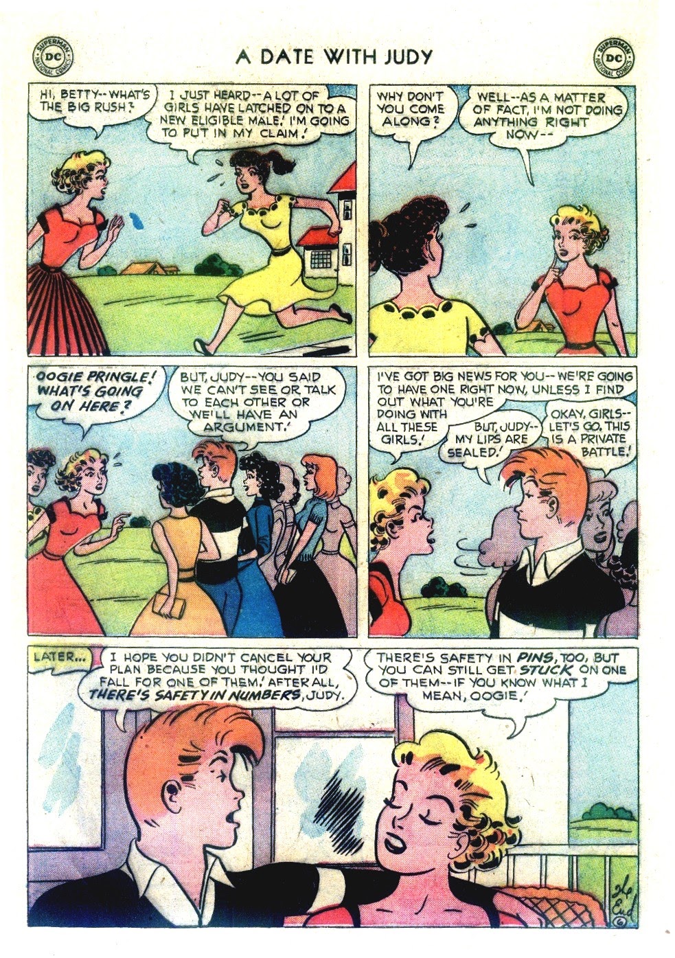 Read online A Date with Judy comic -  Issue #63 - 8