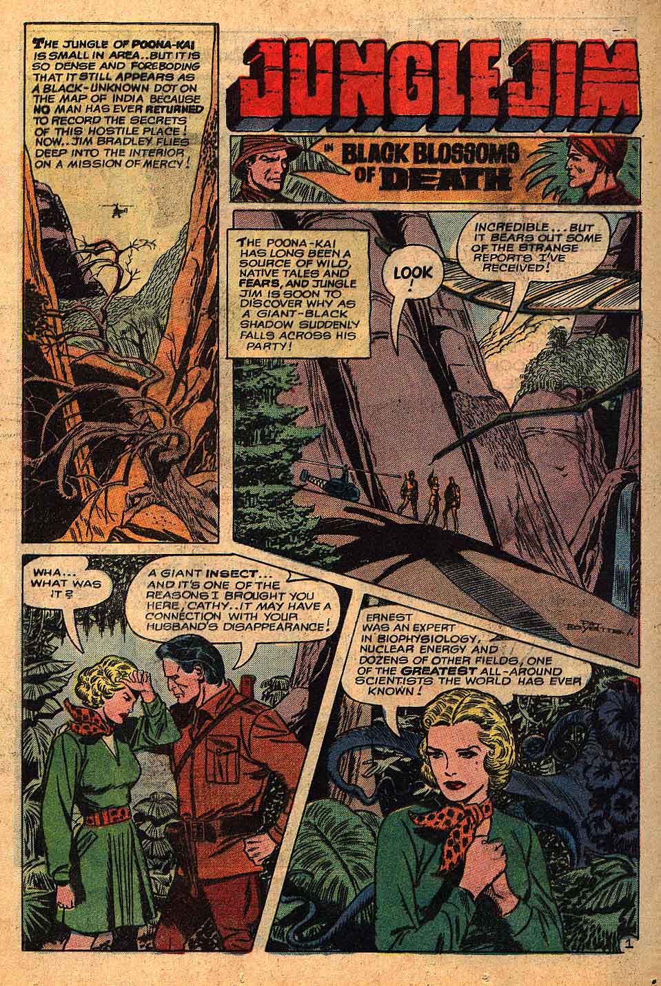 Read online Jungle Jim (1969) comic -  Issue #23 - 25