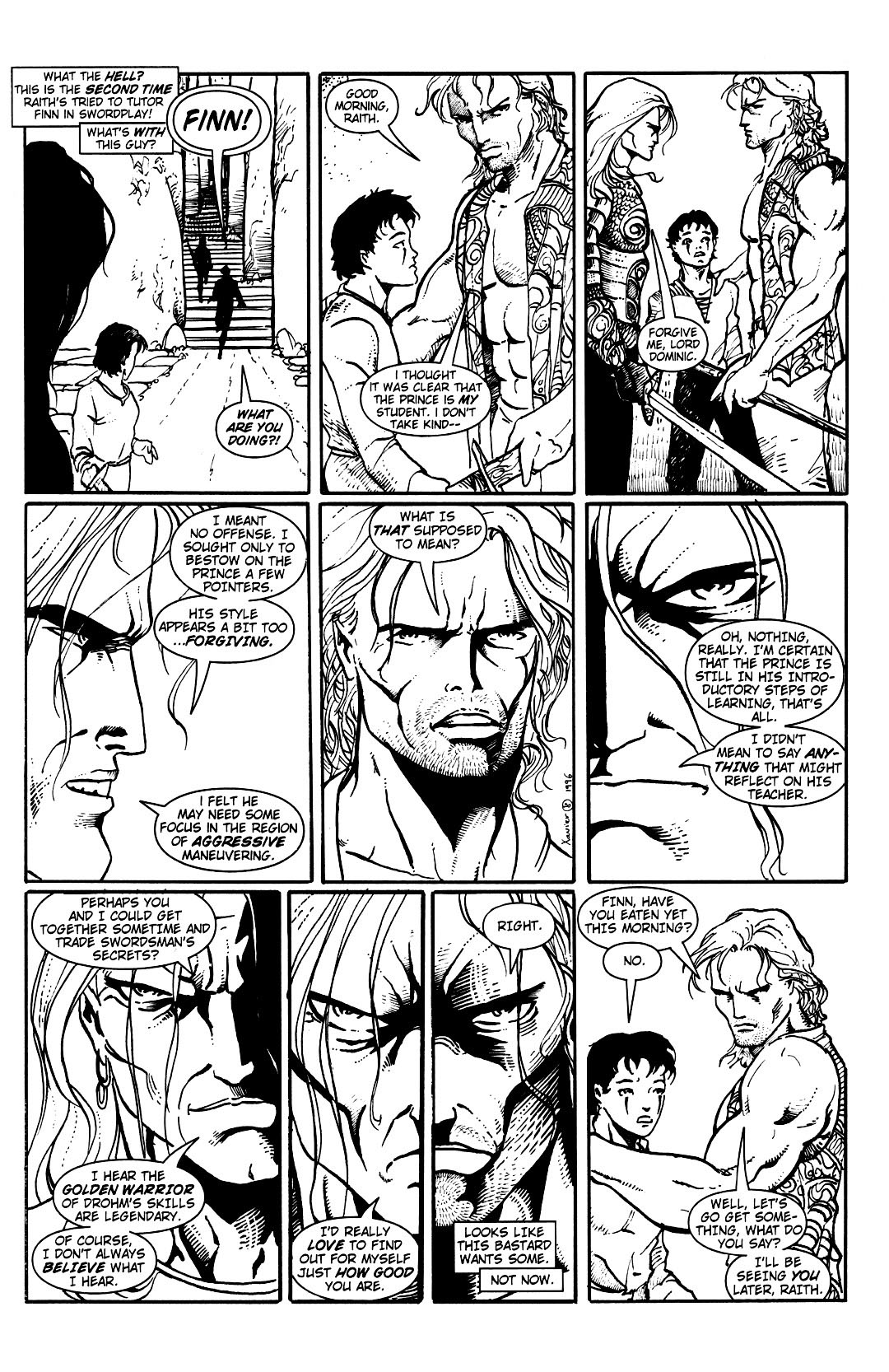 Read online Legendlore comic -  Issue #5 - 10