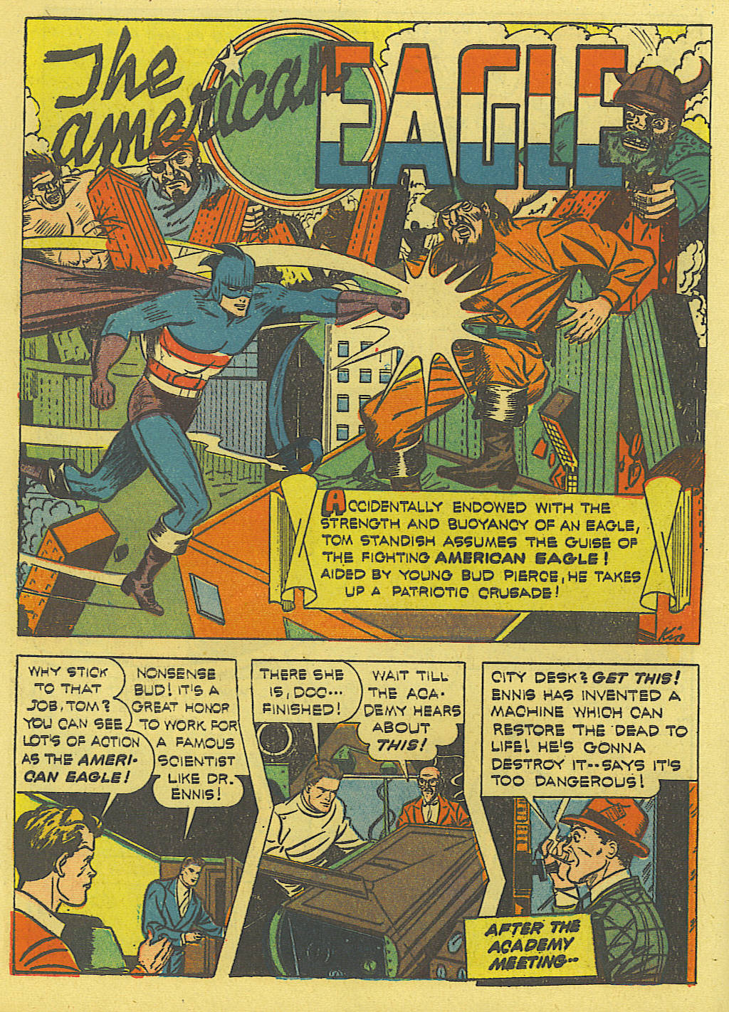 Read online Exciting Comics comic -  Issue #22 - 16