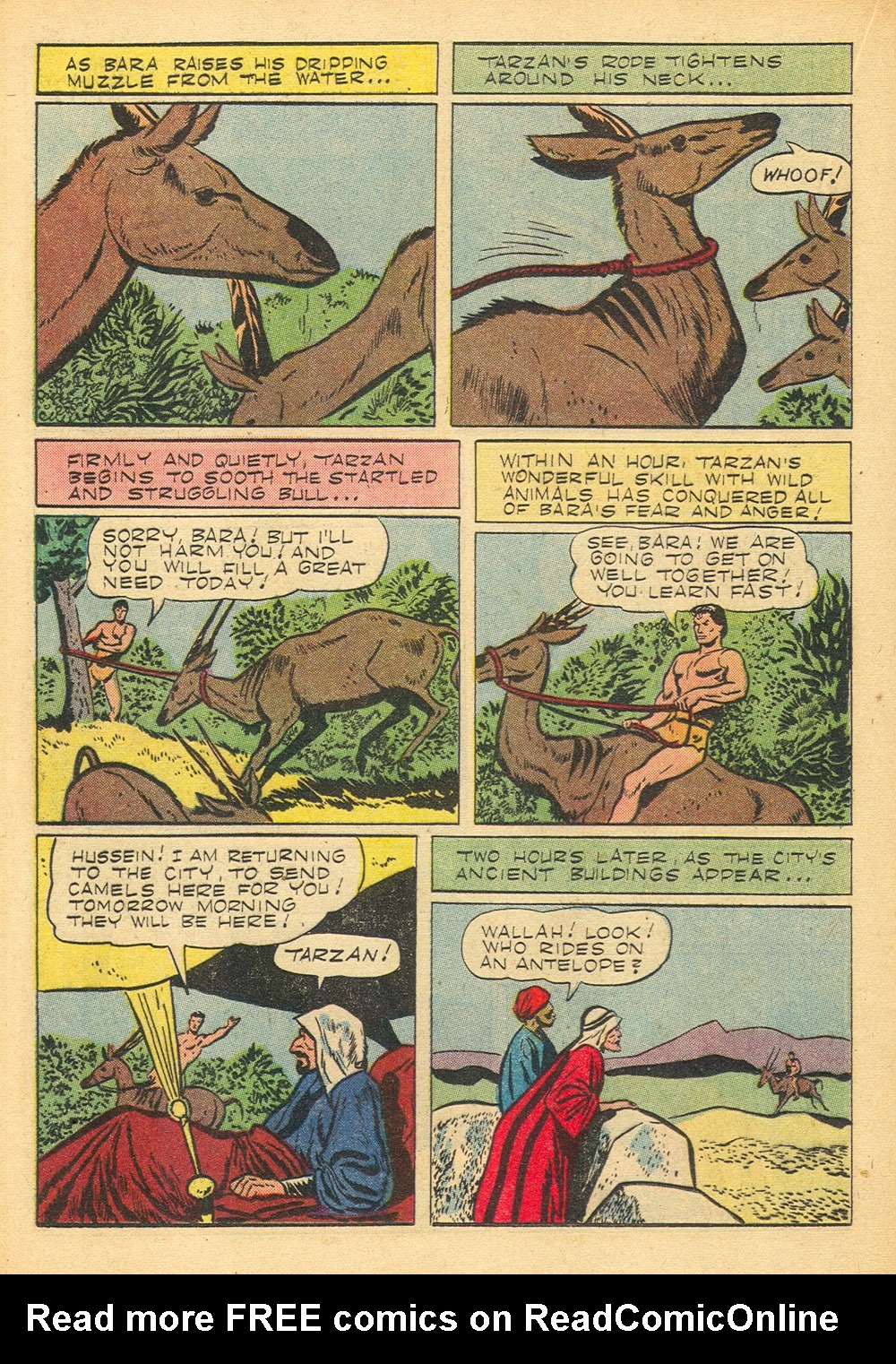 Read online Tarzan (1948) comic -  Issue #77 - 16