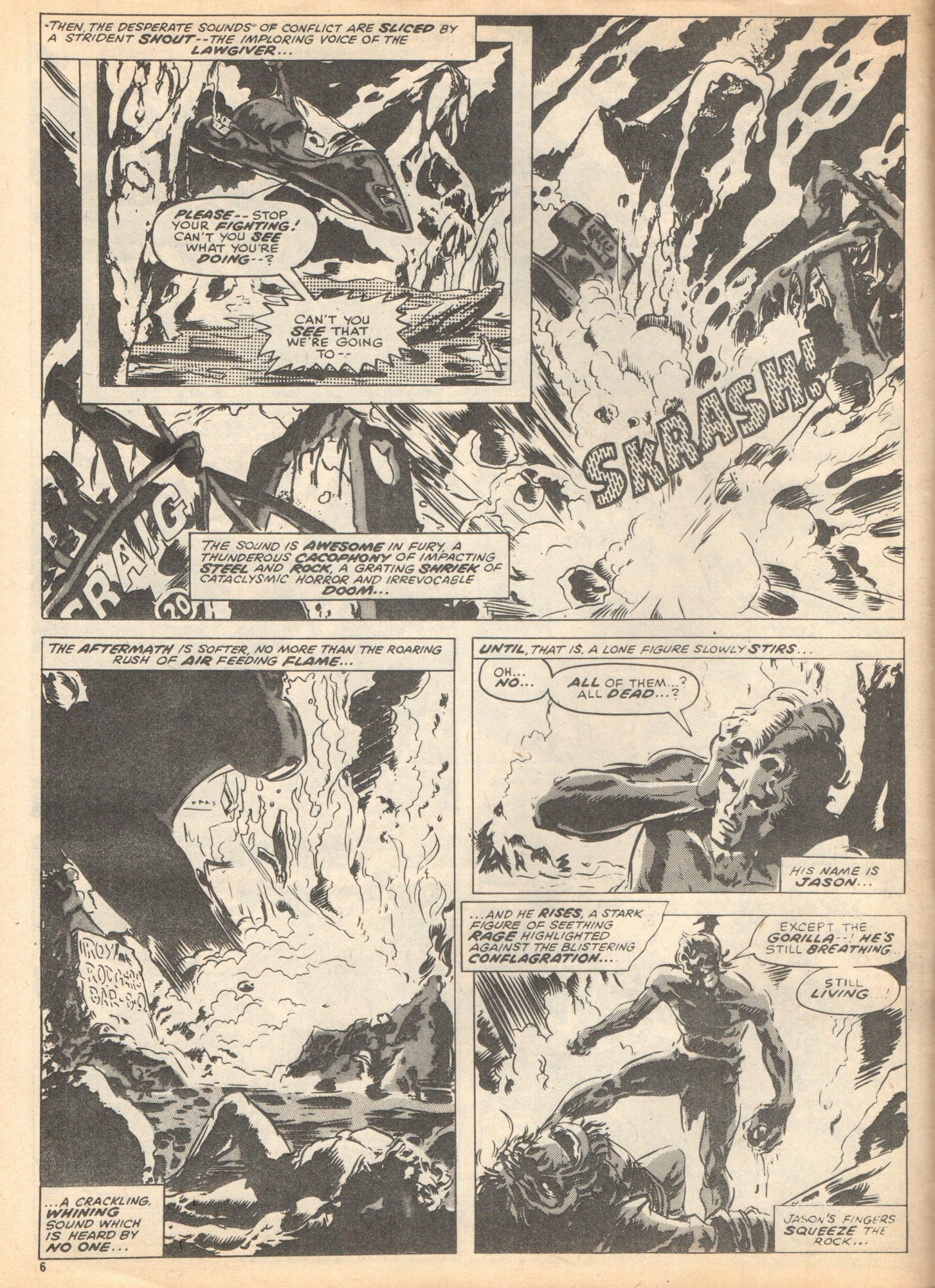 Read online Planet of the Apes (1974) comic -  Issue #18 - 6