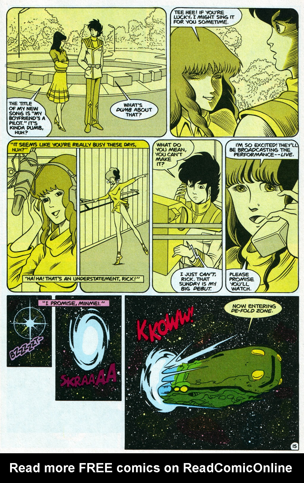 Read online Robotech The Macross Saga comic -  Issue #11 - 17