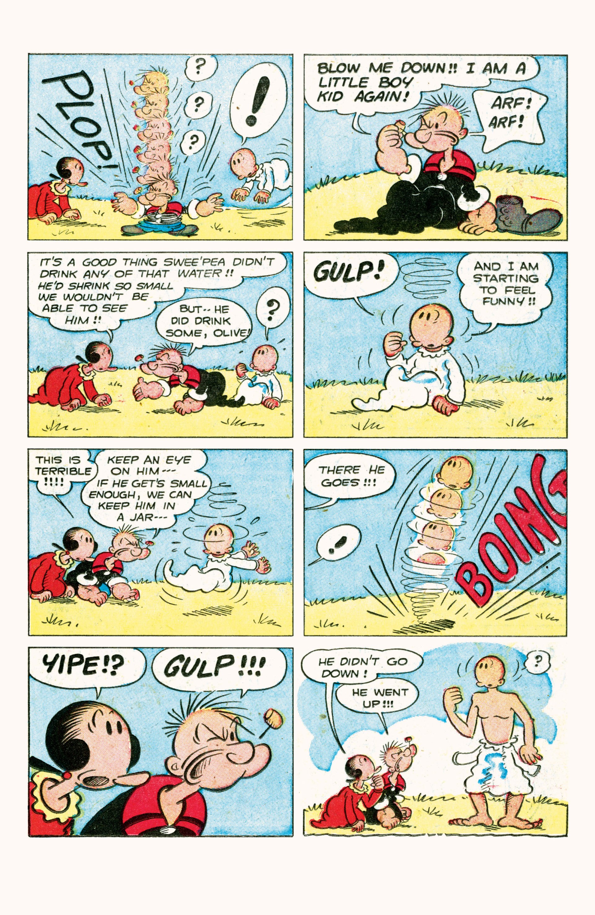 Read online Classic Popeye comic -  Issue #19 - 19