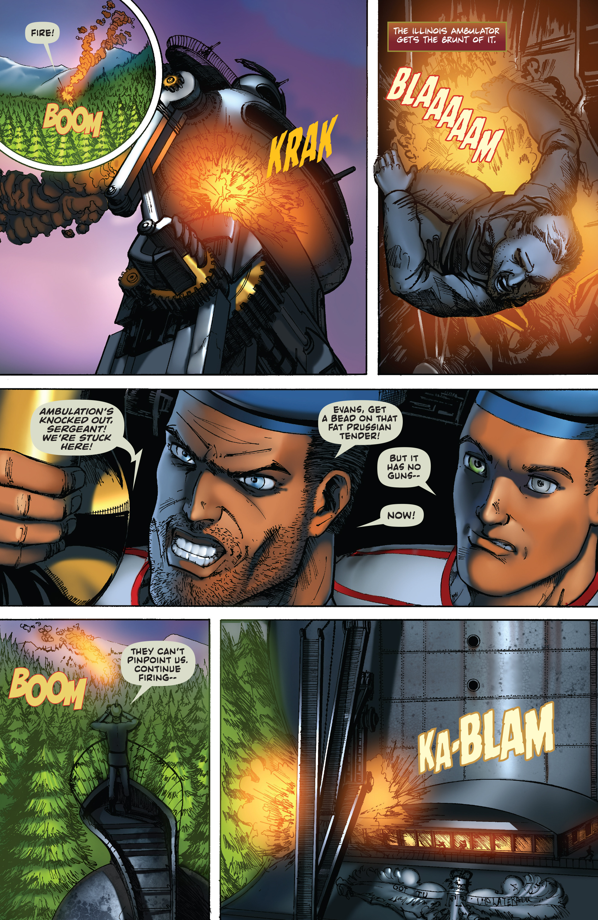 Read online Larry Blamire’s Steam Wars comic -  Issue #3 - 18