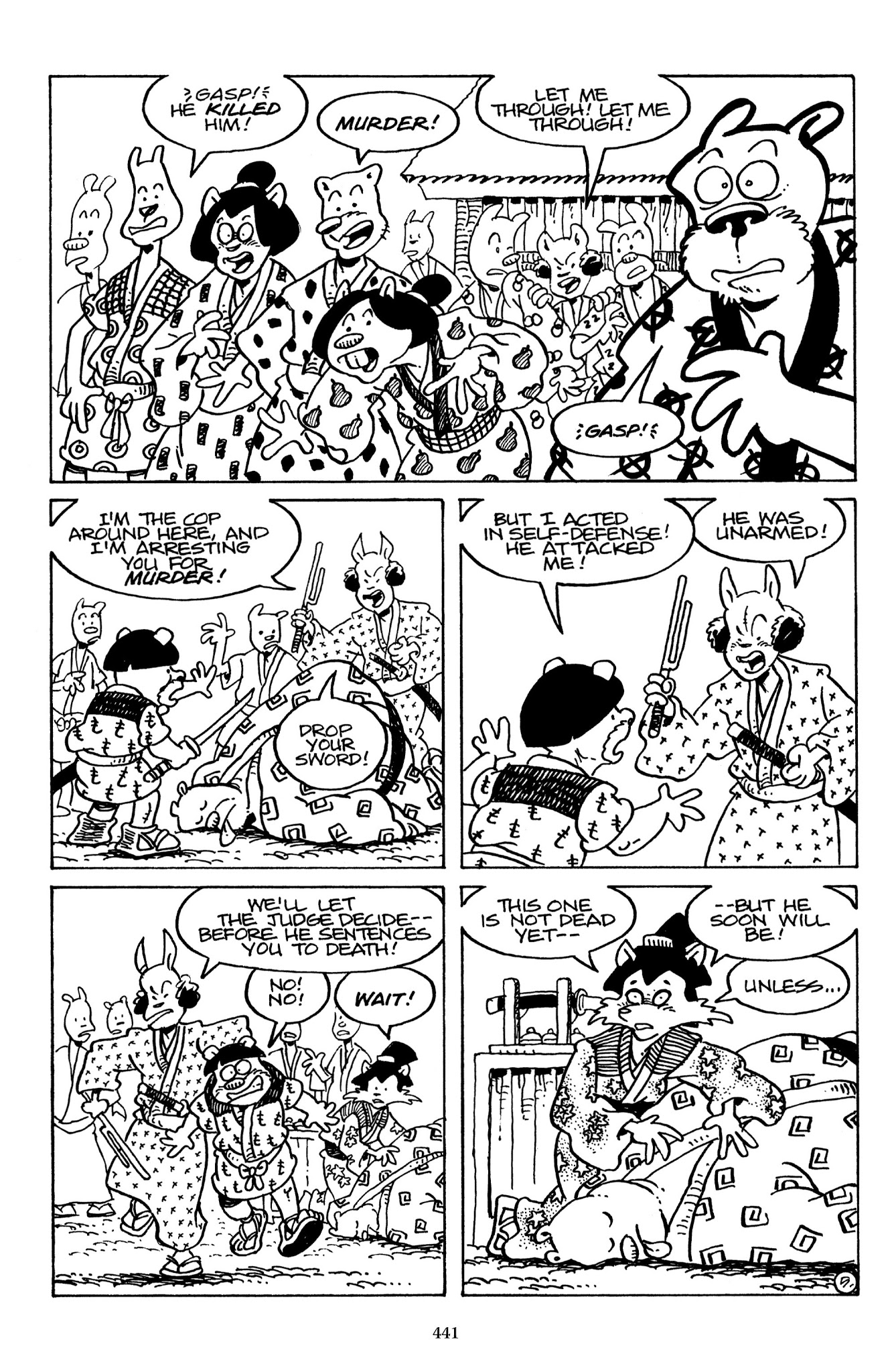 Read online The Usagi Yojimbo Saga comic -  Issue # TPB 7 - 433