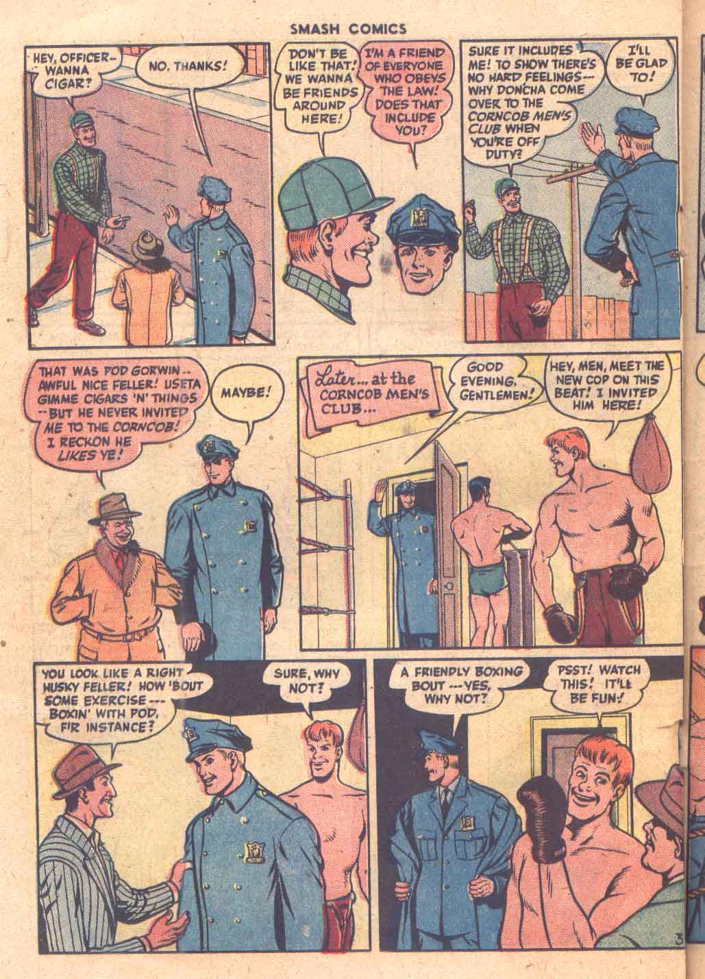 Read online Smash Comics comic -  Issue #70 - 36