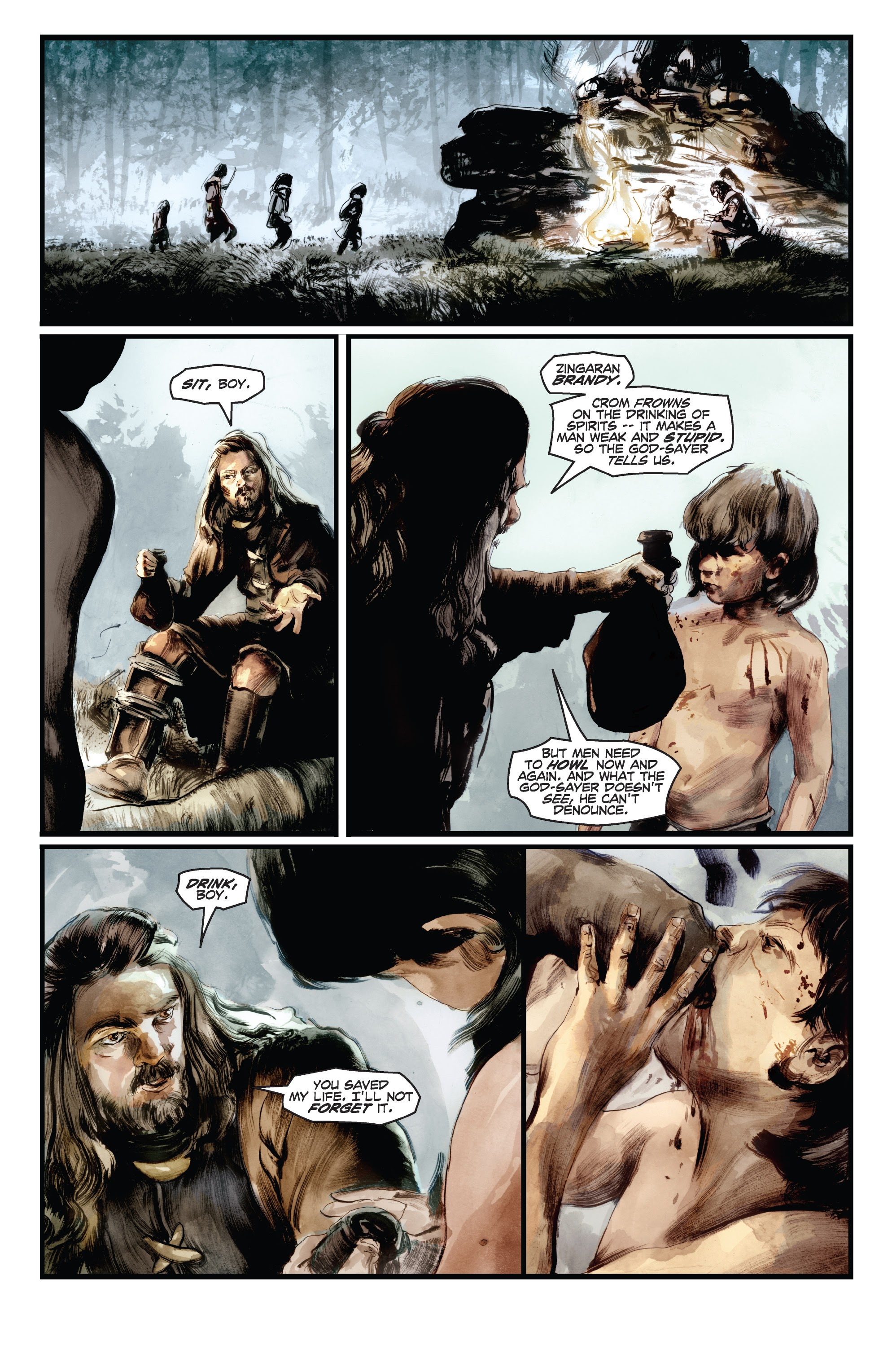 Read online Conan Chronicles Epic Collection comic -  Issue # TPB Out of the Darksome Hills (Part 4) - 58