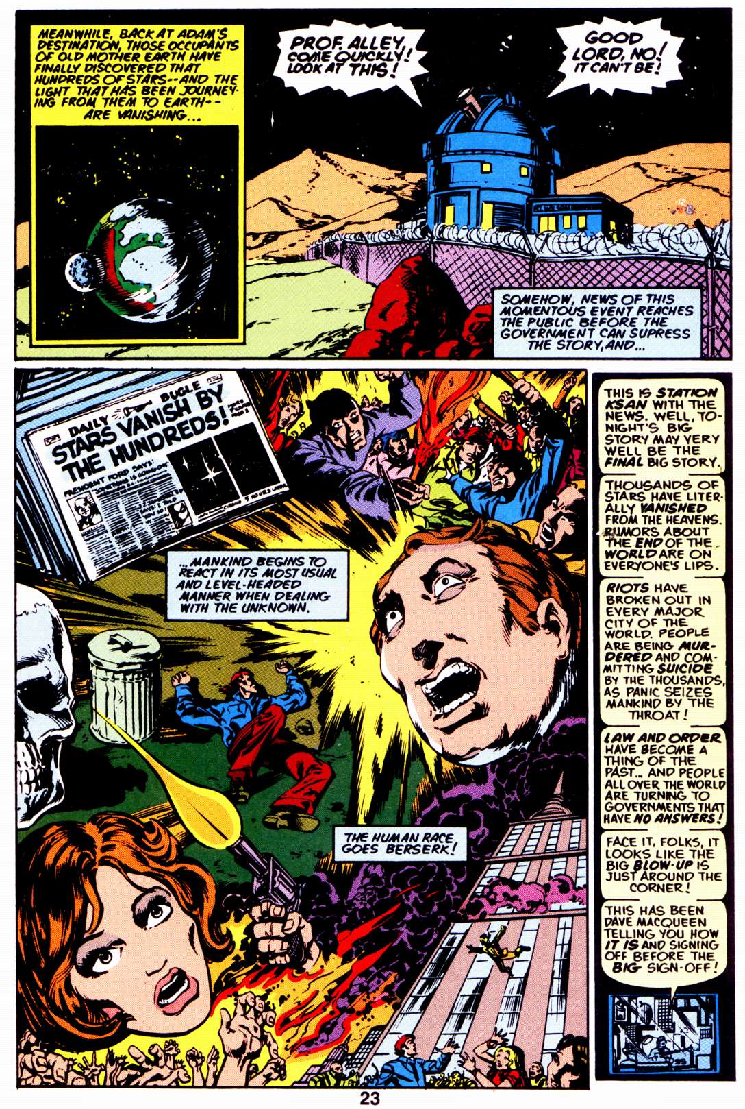 Read online Warlock (1982) comic -  Issue #4 - 25