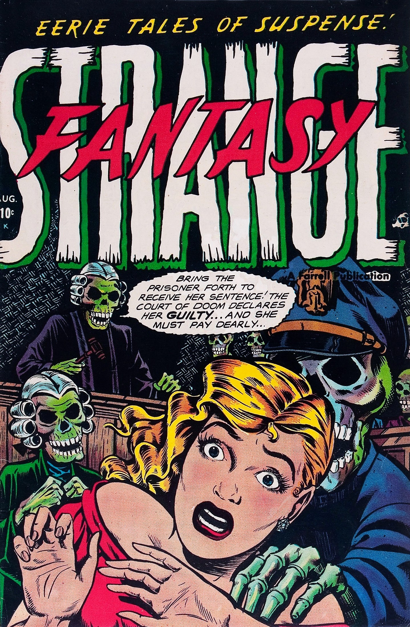 Read online Strange Fantasy comic -  Issue #7 - 1
