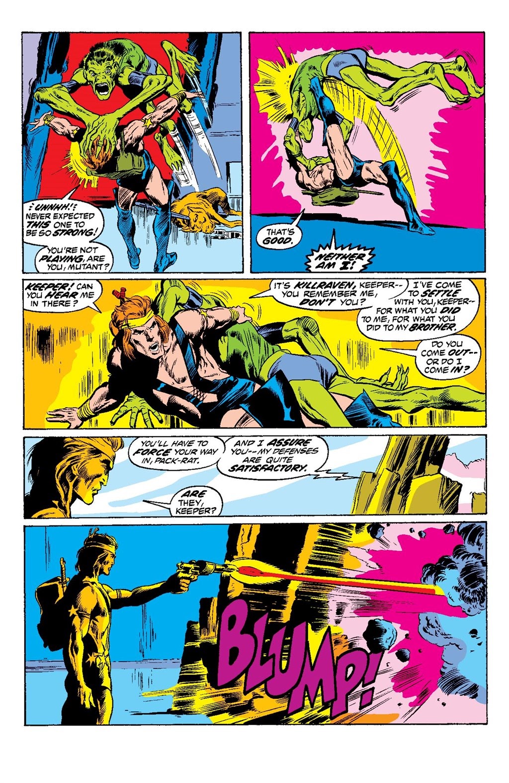 Read online Killraven Epic Collection: Warrior of the Worlds comic -  Issue # TPB (Part 1) - 9
