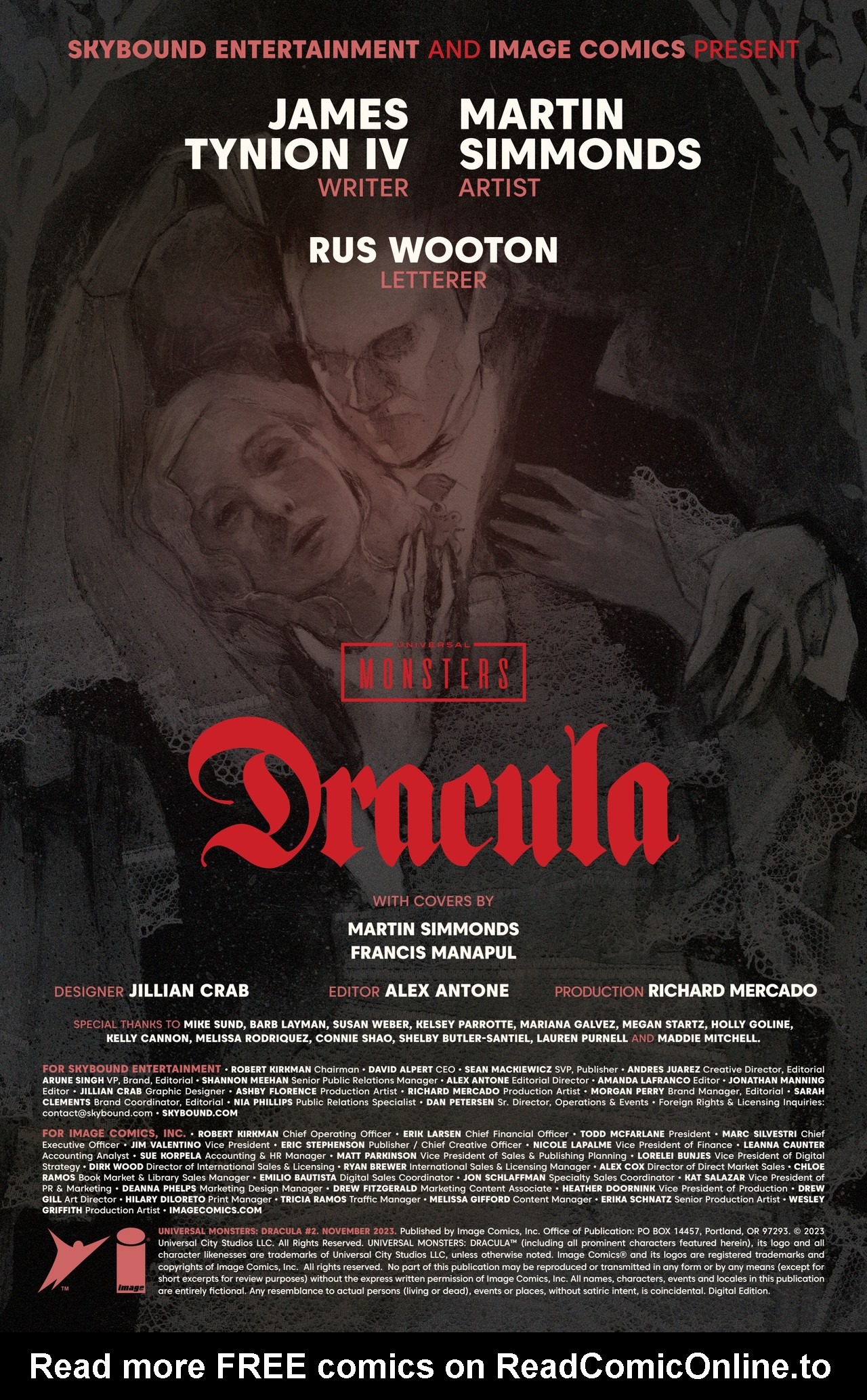 Read online Universal Monsters: Dracula comic -  Issue #2 - 2