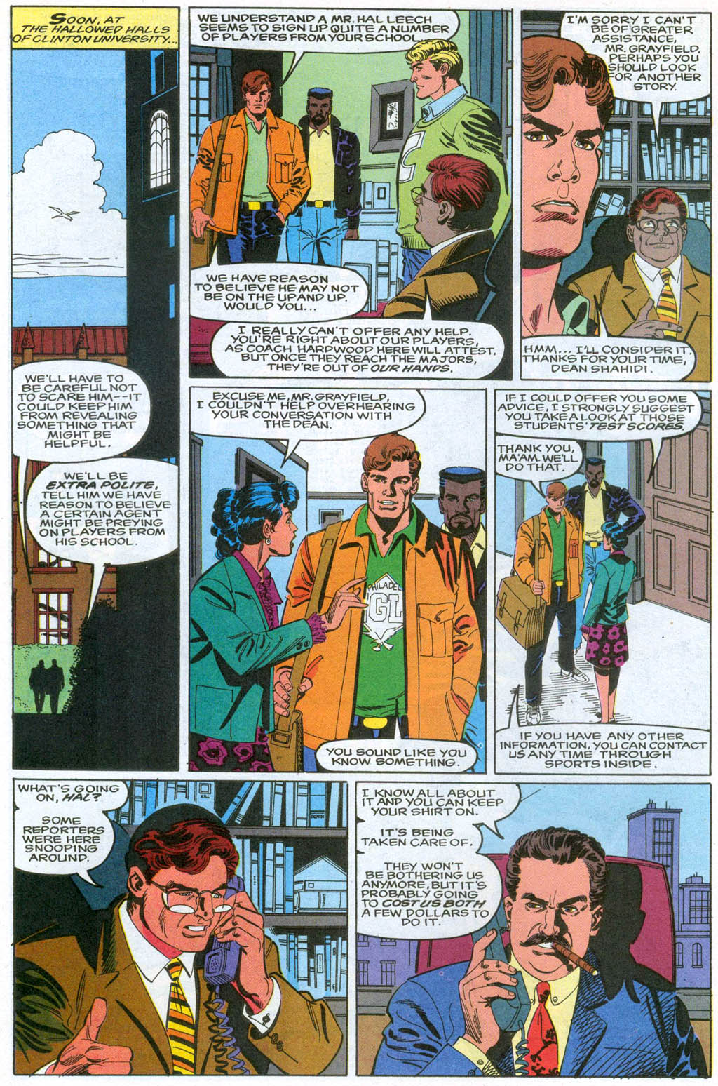 Read online NFL SuperPro comic -  Issue #11 - 11