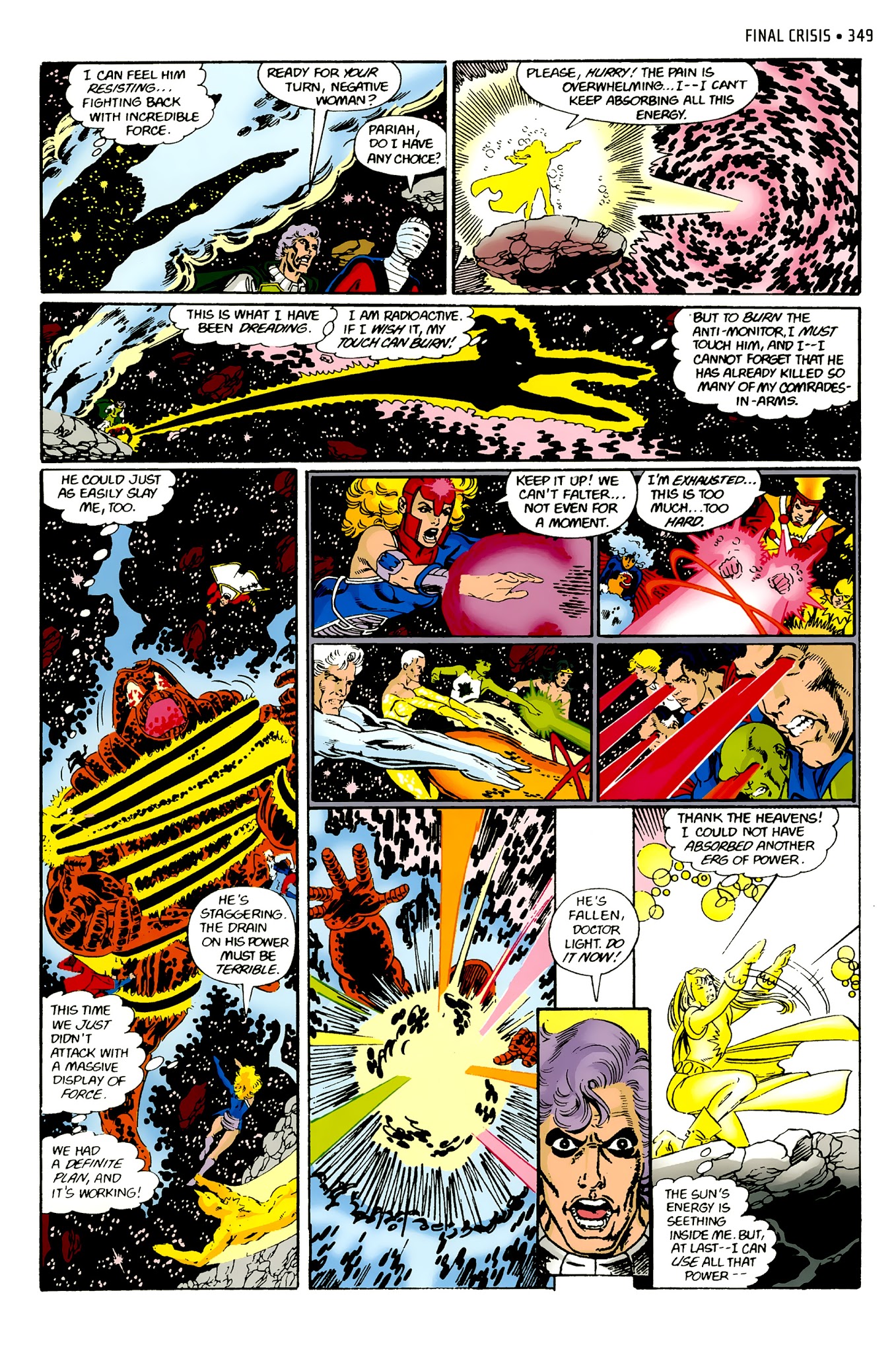 Read online Crisis on Infinite Earths (1985) comic -  Issue # _Absolute Edition 2 - 149