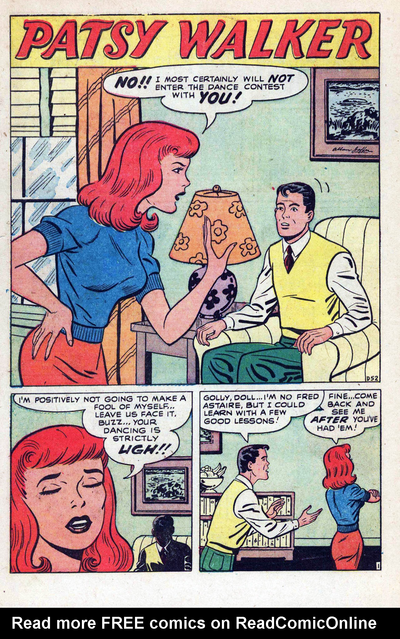 Read online Patsy Walker comic -  Issue #48 - 44